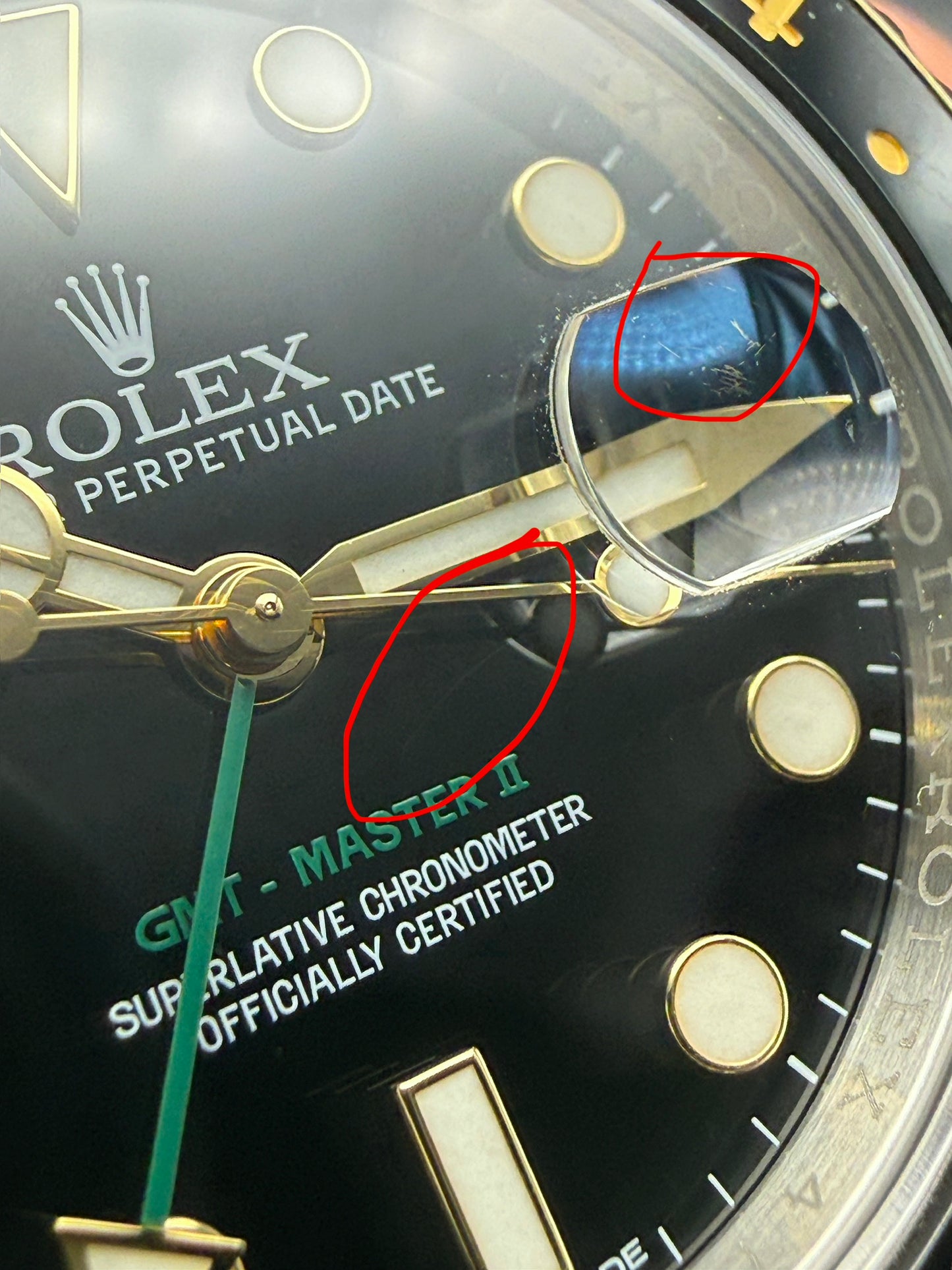 Rolex GMT-MASTER II 116713LN Black Dial Box and Papers 2014