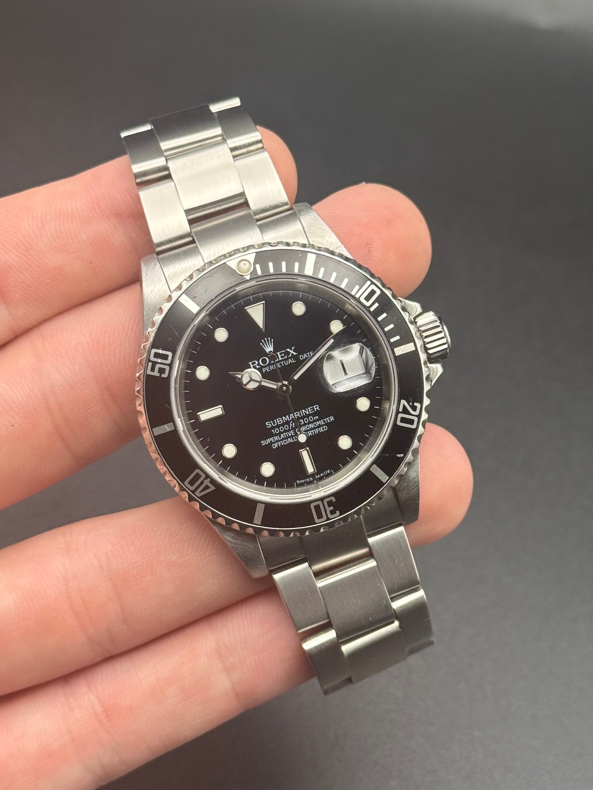Rolex Submariner Date Z Serial Watch Only – QC Timepieces