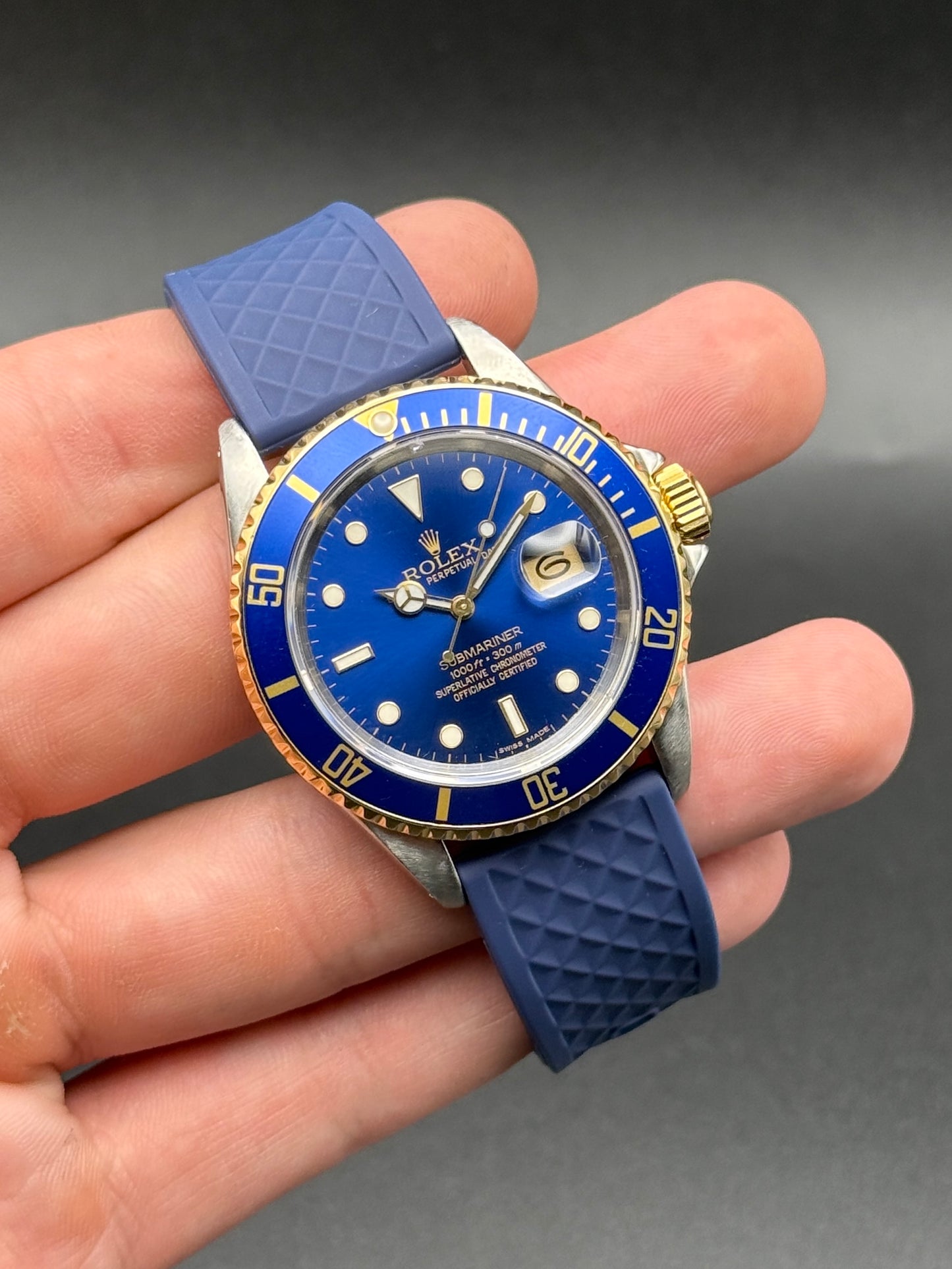 Rolex Submariner Date 16800 8.9M Converted TT Watch Only