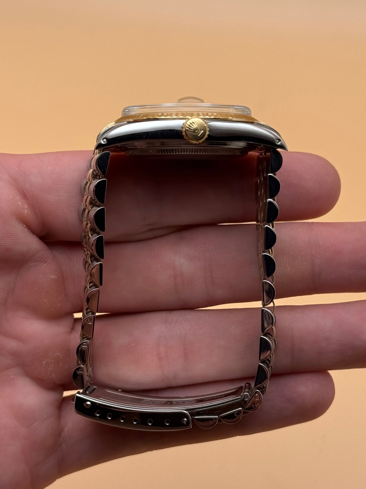Rolex DateJust 16013 6.3M Serial Champange Dial Watch Only