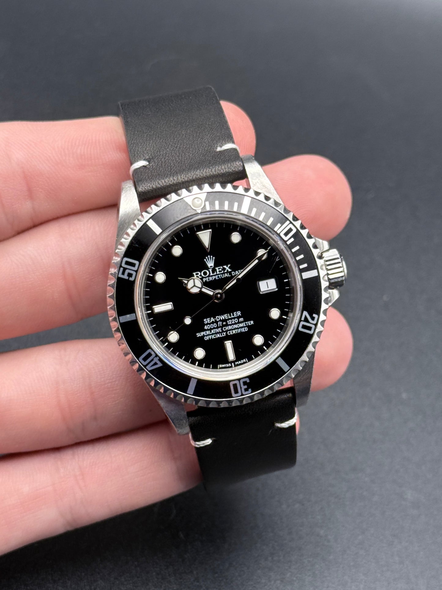 Rolex Sea Dweller 16600T D Serial Watch Only Strap