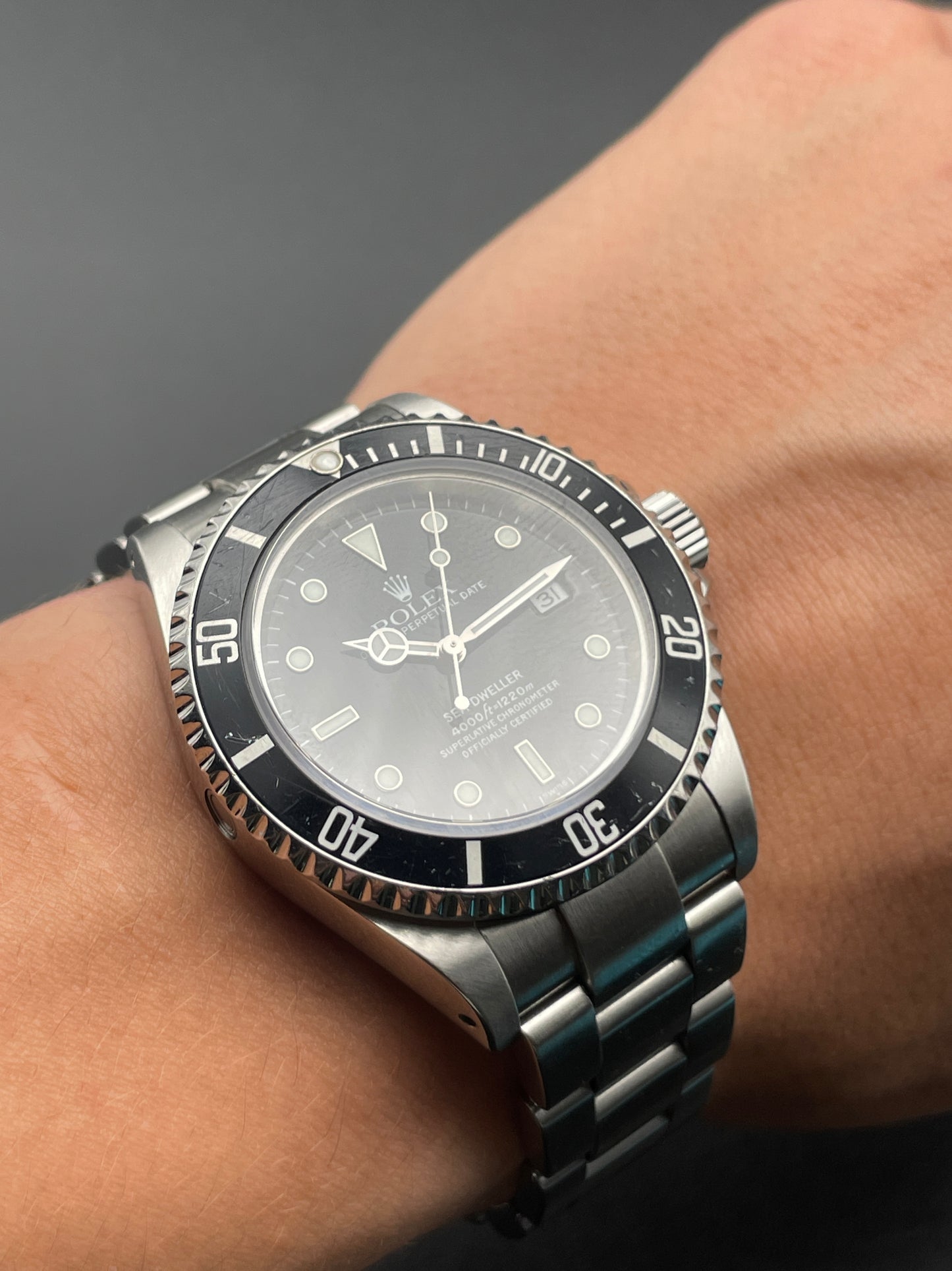 Rolex Sea Dweller 16600 Swiss Only Dial