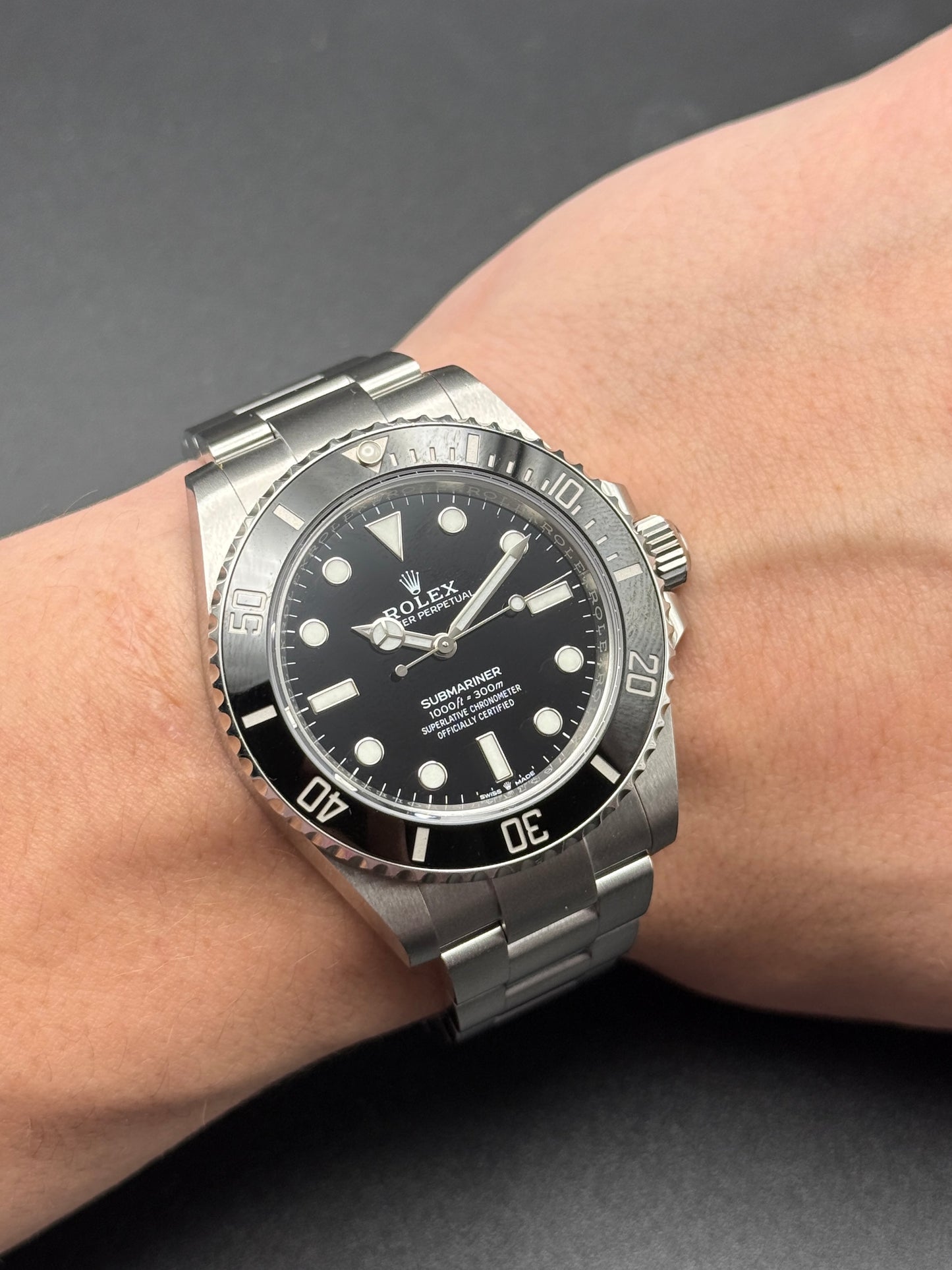 Rolex Submariner No Date 124060 2020+ Watch Only
