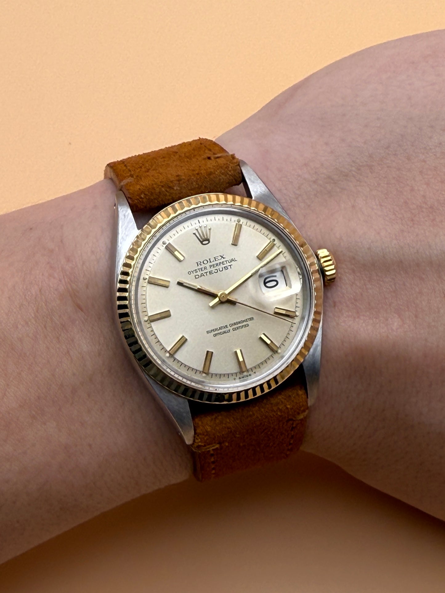 Rolex DateJust 1601 1.8M Serial Watch Only