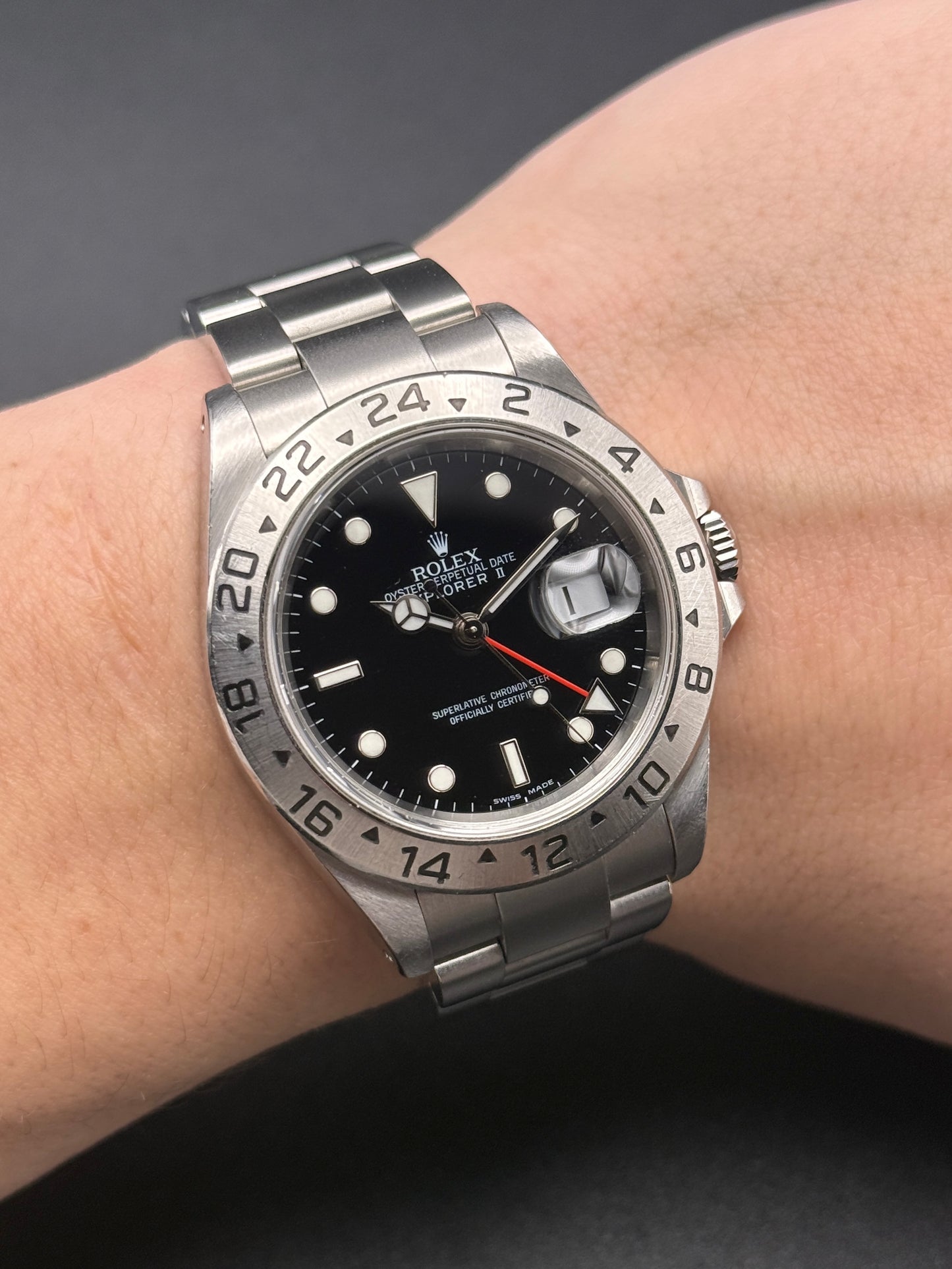 Rolex Explorer II 16570 Y Serial Watch Only