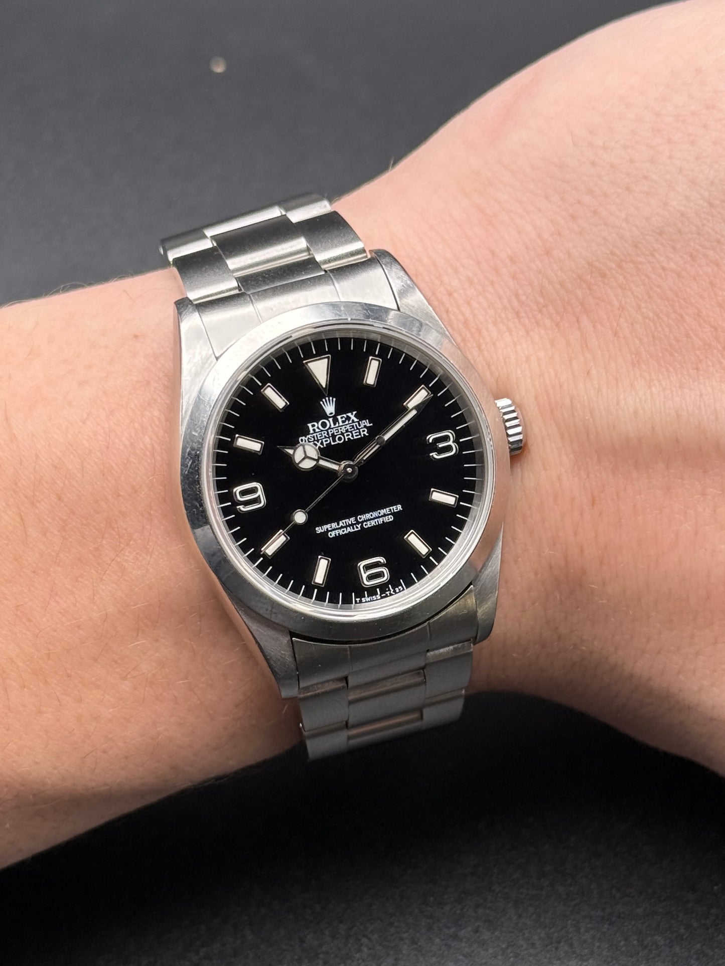Rolex Explorer 1 14270 W Serial Watch Only