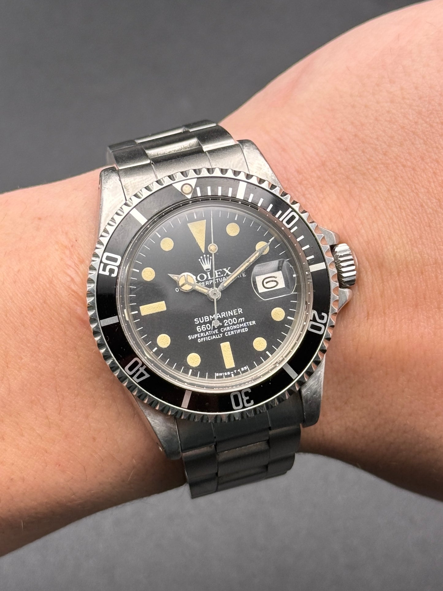 Rolex Submariner Date 1680 5.0M Serial Watch Only