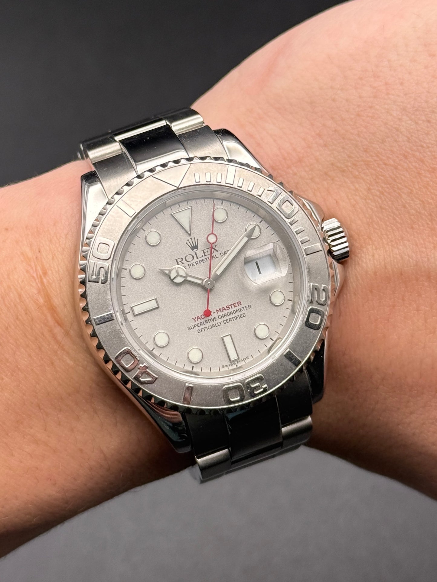 Rolex Yacht Master 40 16622 Y Serial Watch Only