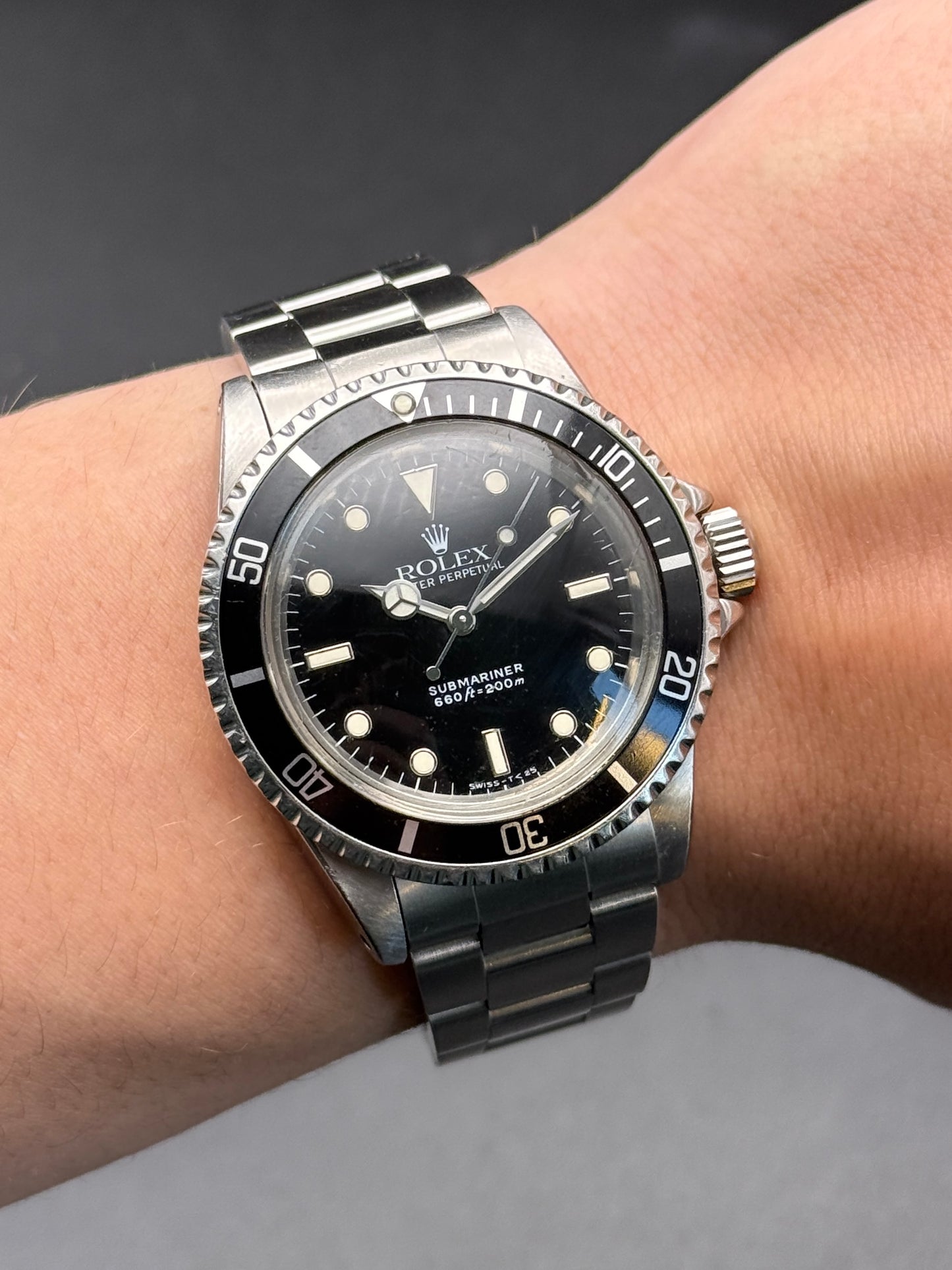 Rolex Submariner No Date 5513 8.4M Serial Watch Only