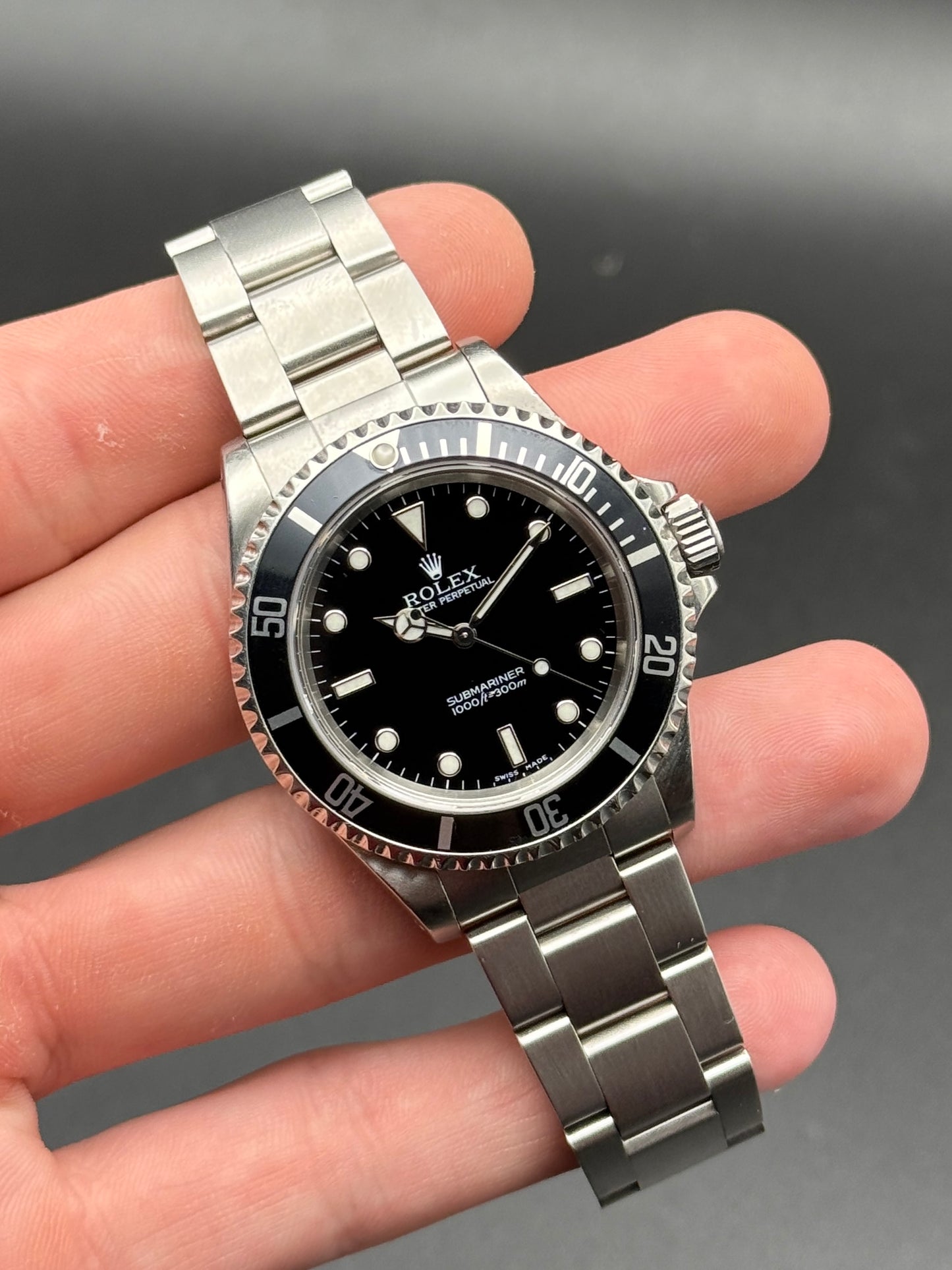 Rolex Submariner No Date 14060M Y Serial Full Set