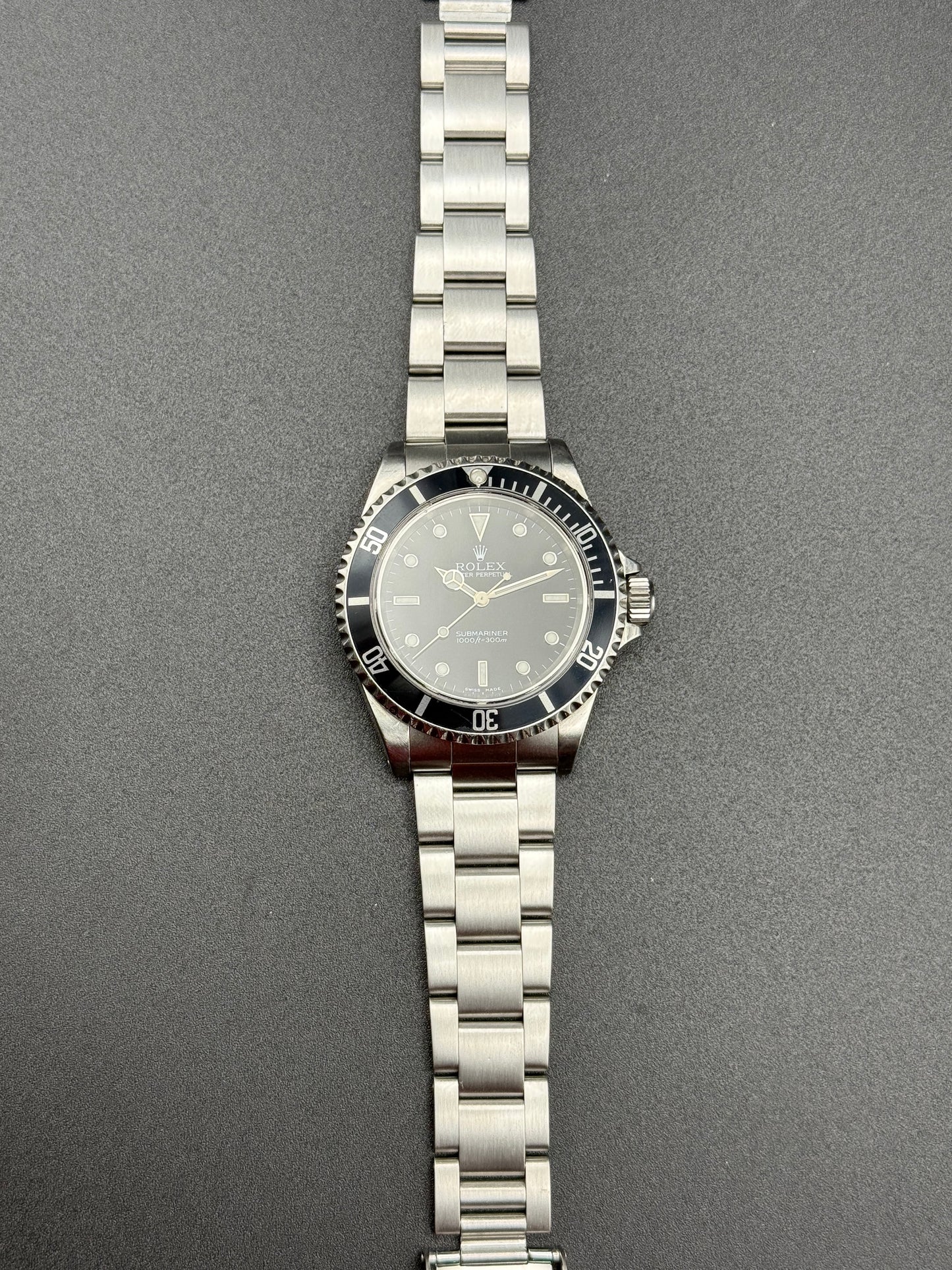 Rolex Submariner No Date 14060M Y Serial Full Set