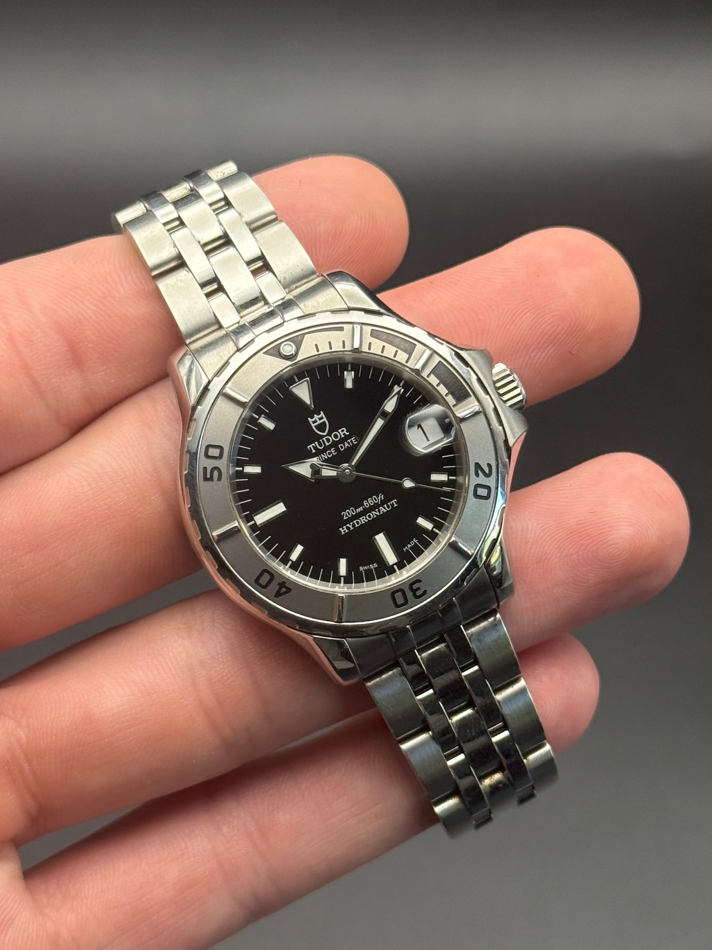 Tudor Prince Date Hydronaut 85190 Papers