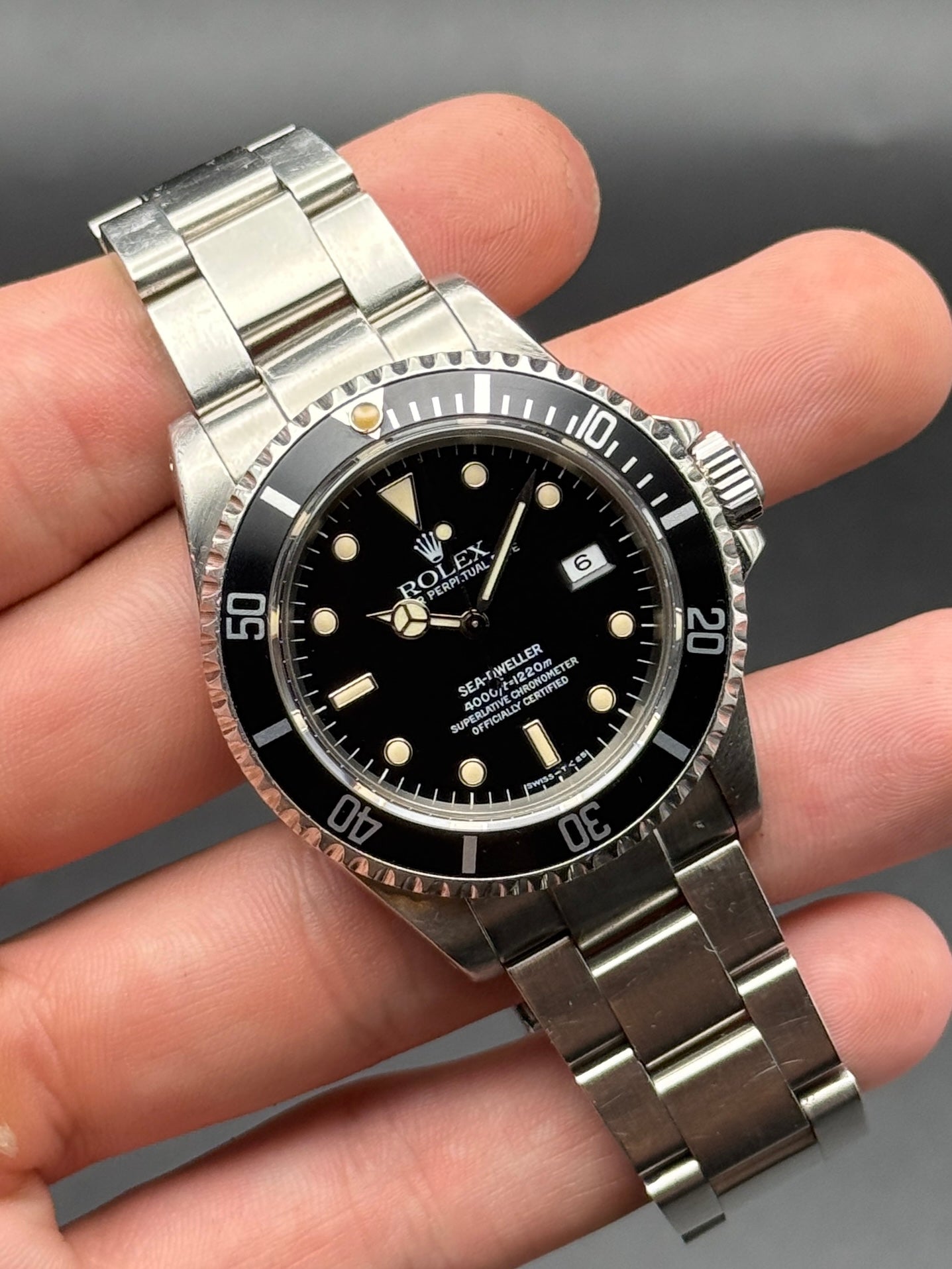 Rolex Sea Dweller 16600 N Serial Tritium Watch Only