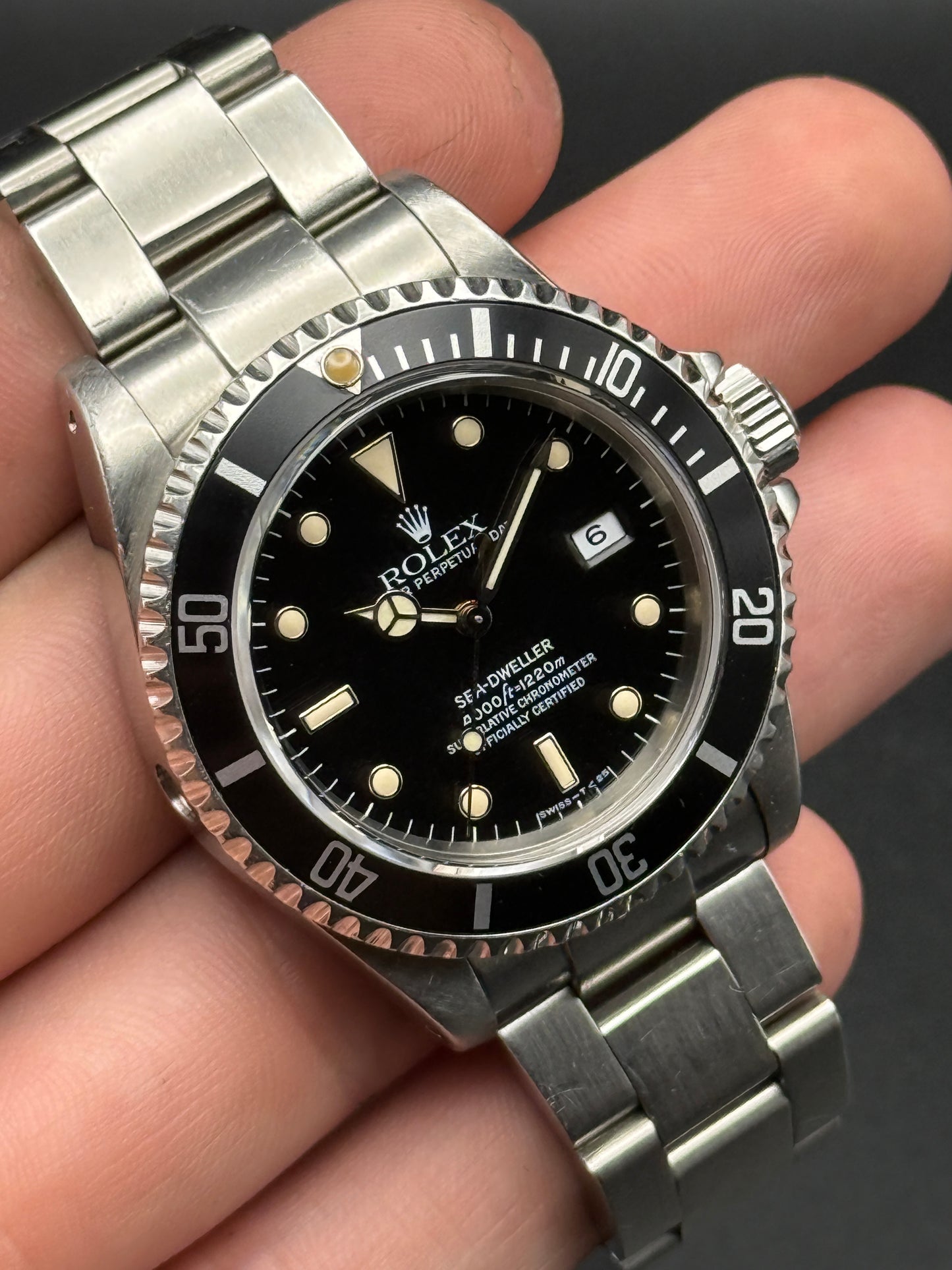 Rolex Sea Dweller 16600 N Serial Tritium Watch Only