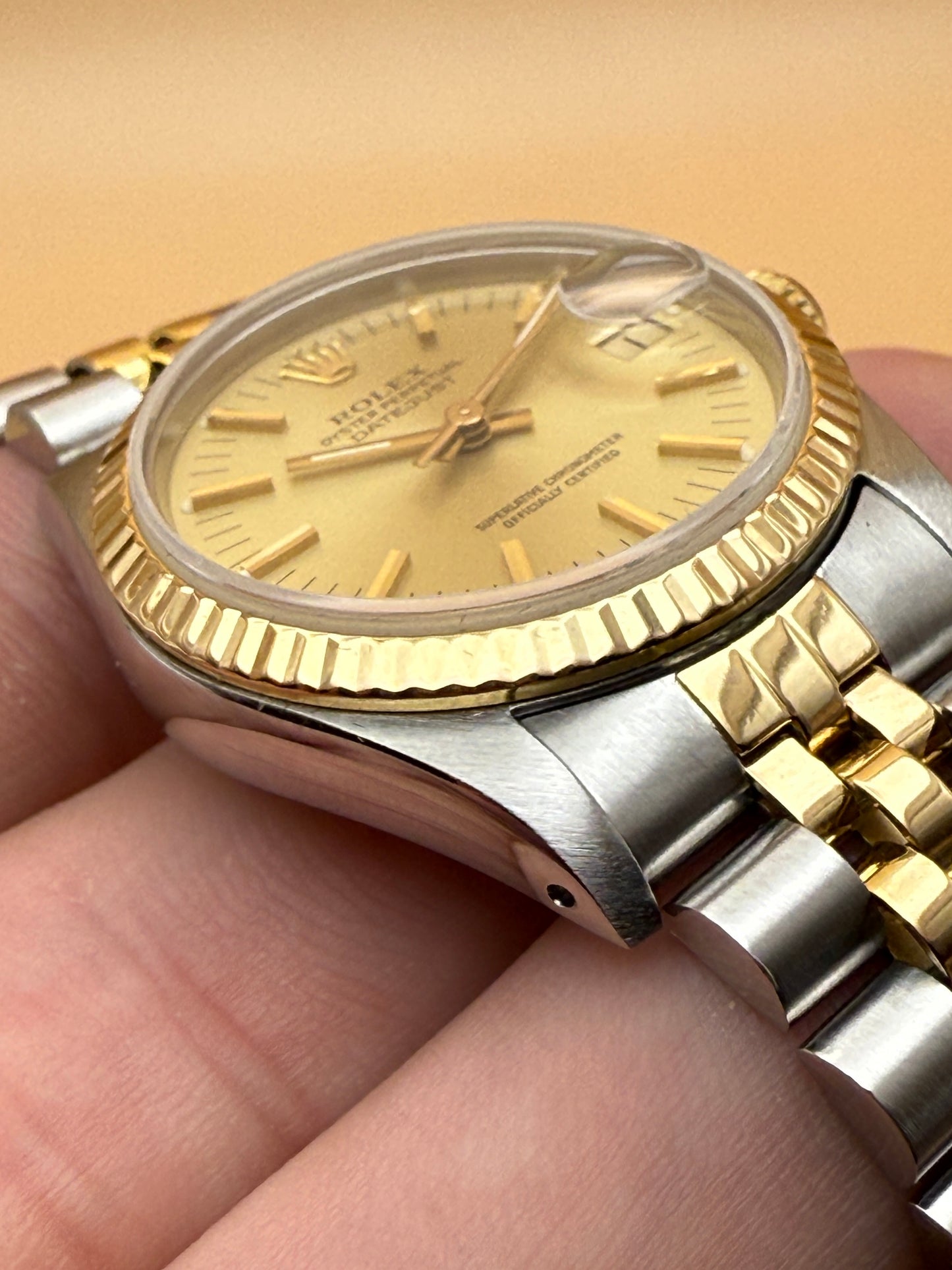 Rolex DateJust 68273 Midsize Serviced Papers