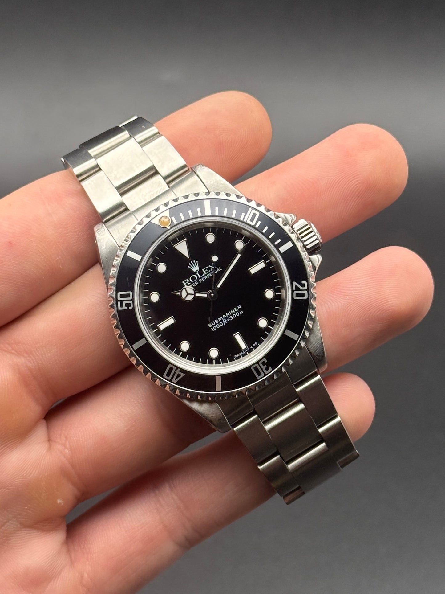 Rolex Submariner No Date 14060 T Serial Watch and Accessories