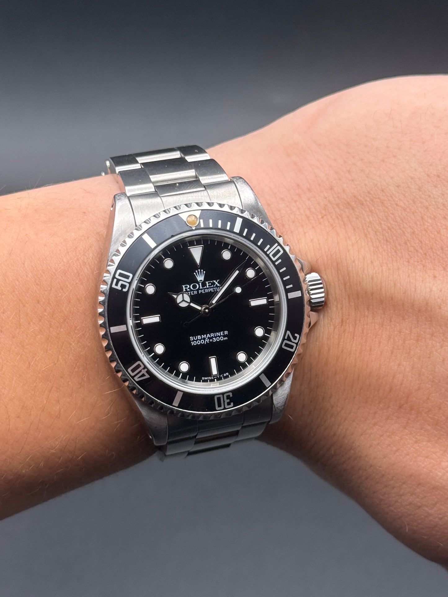 Rolex Submariner No Date 14060 T Serial Watch and Accessories