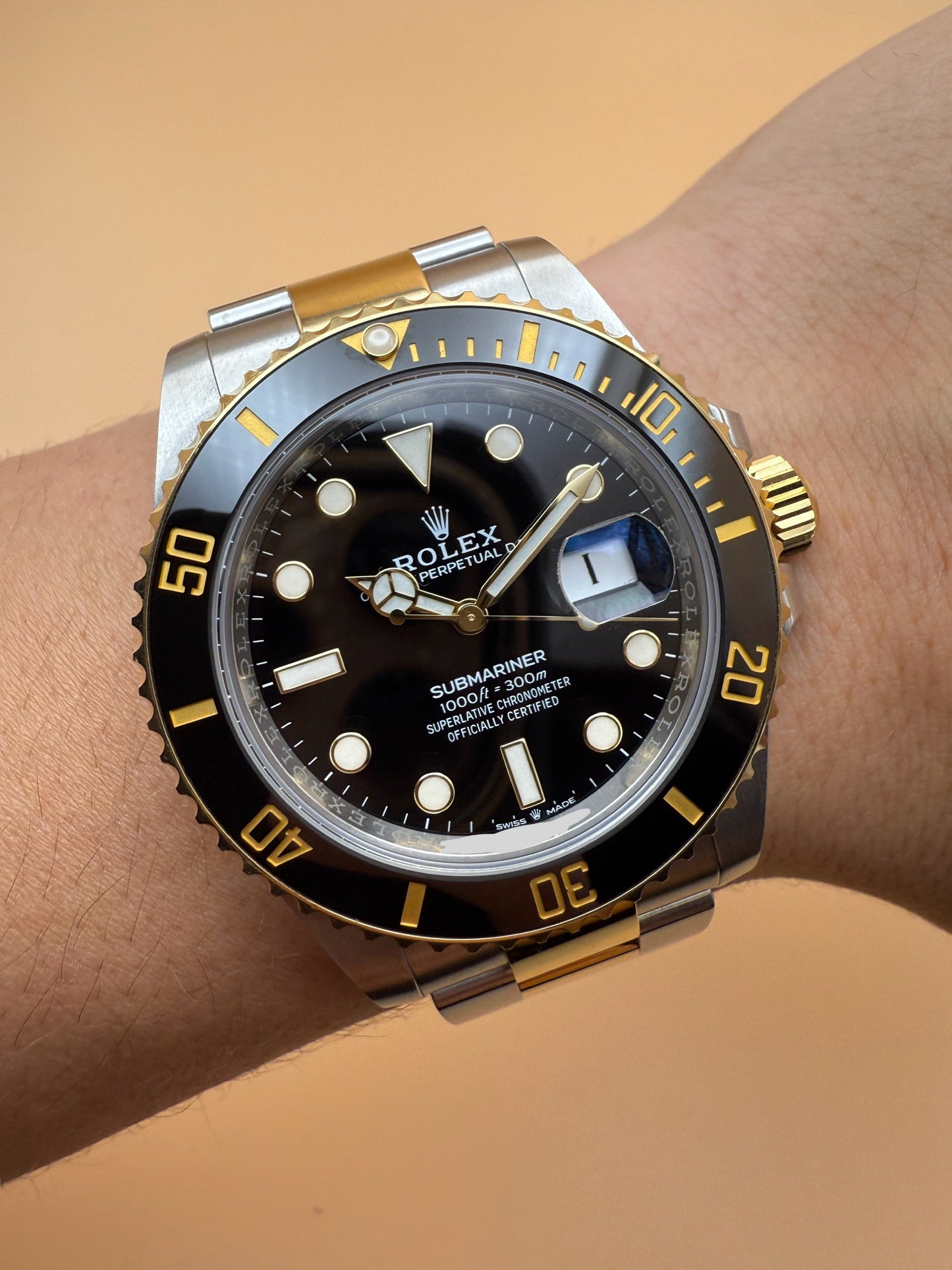 Rolex Submariner Date Two Tone 126613 2022 Full Set