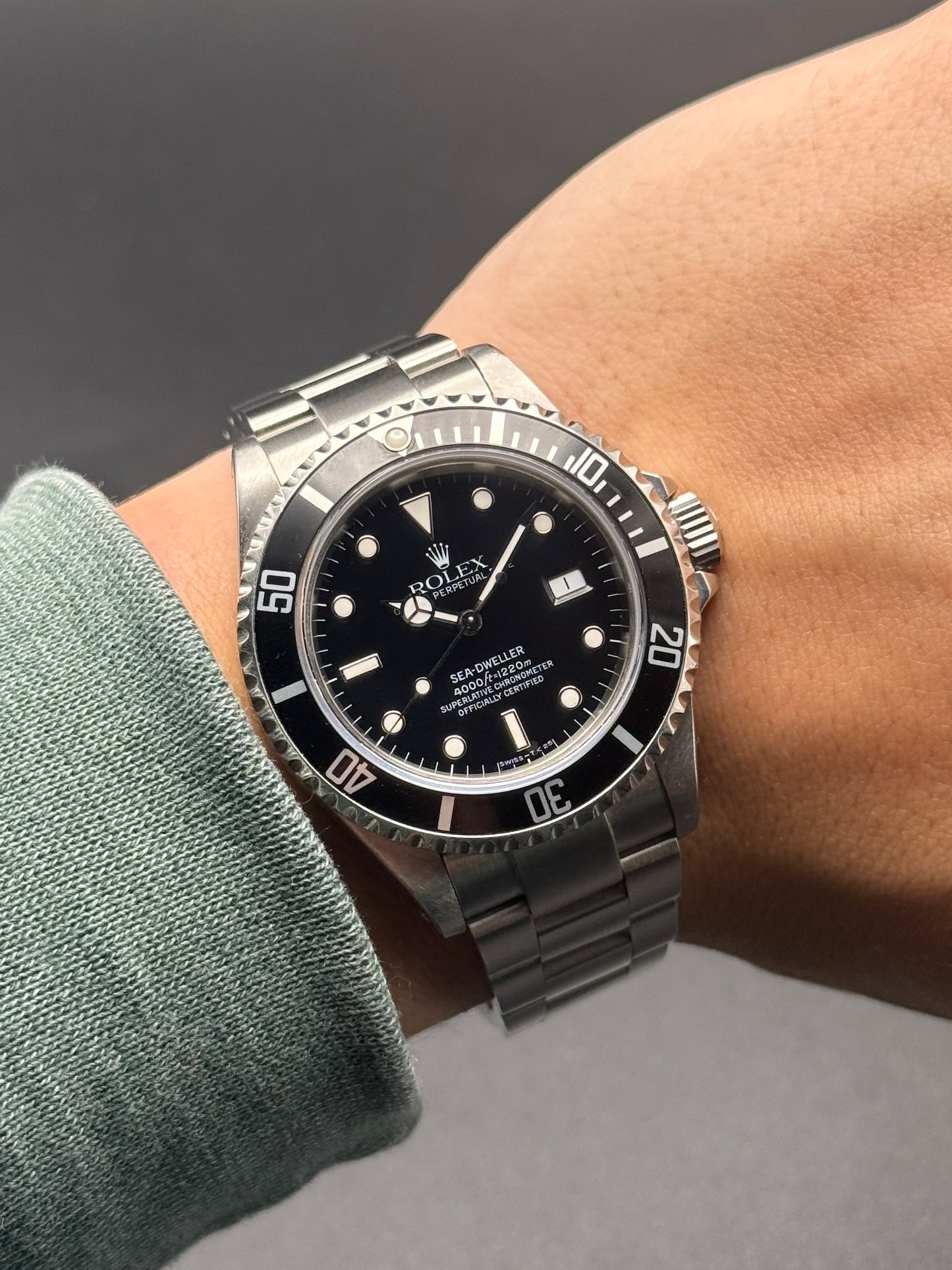 Rolex Sea Dweller 16600 E Serial Watch and 2023 RSC