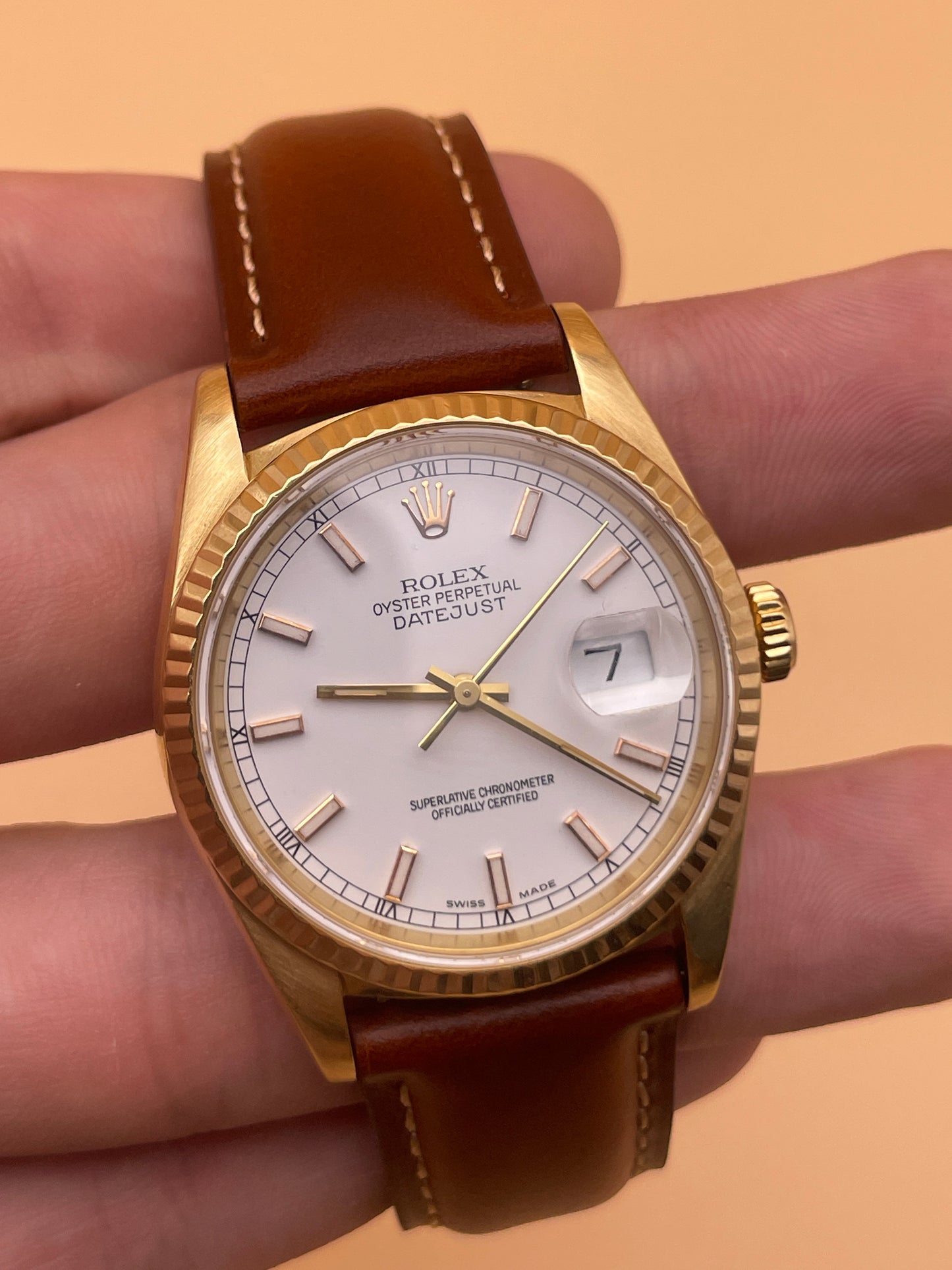 Rolex DateJust 16238 18KT