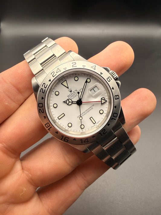 Rolex Explorer II 16570T Polar D Serial Watch Only