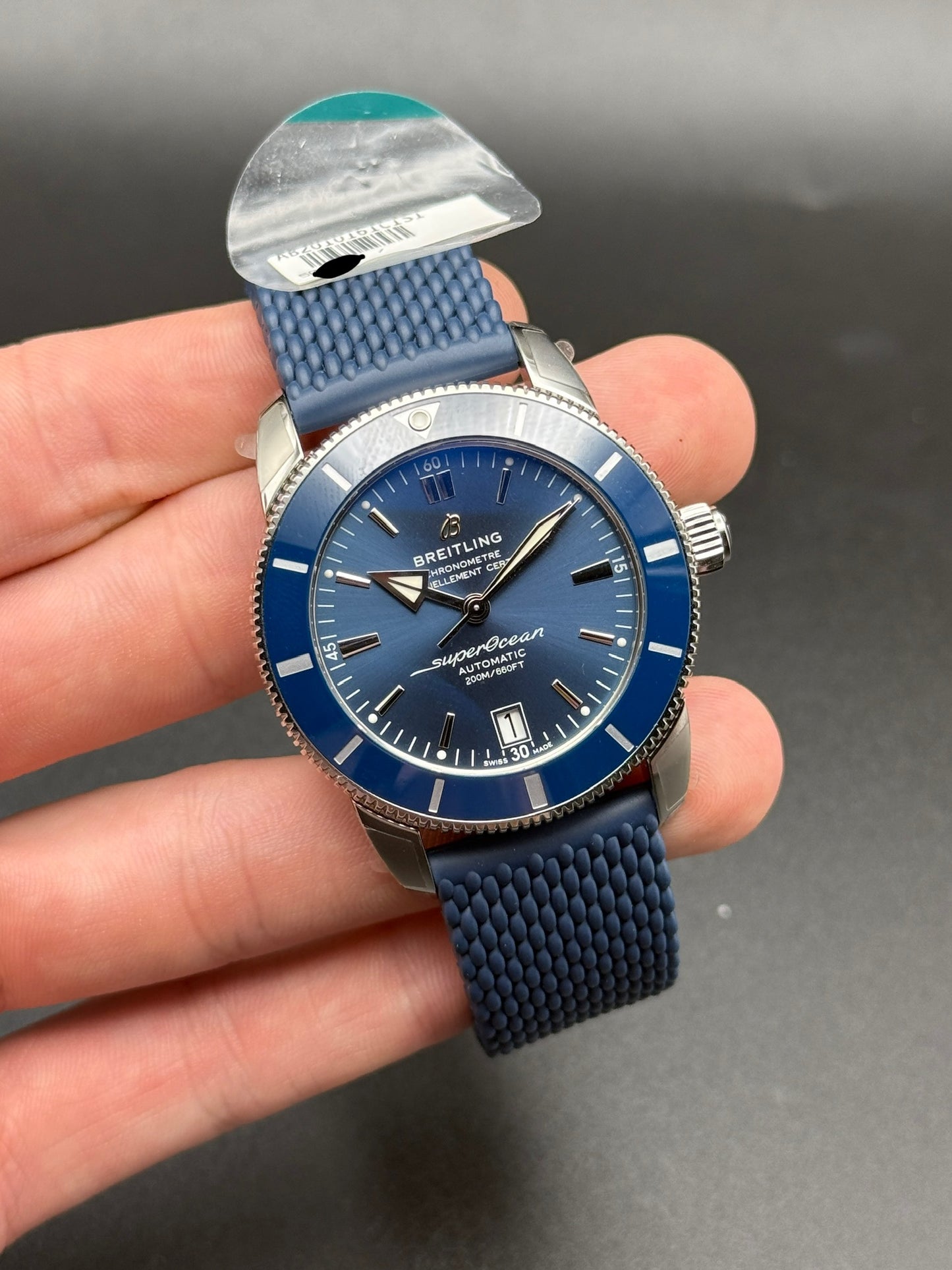 Breitling Superocean Heritage 42 Blue AB2010 Full Set 2023 BNIB