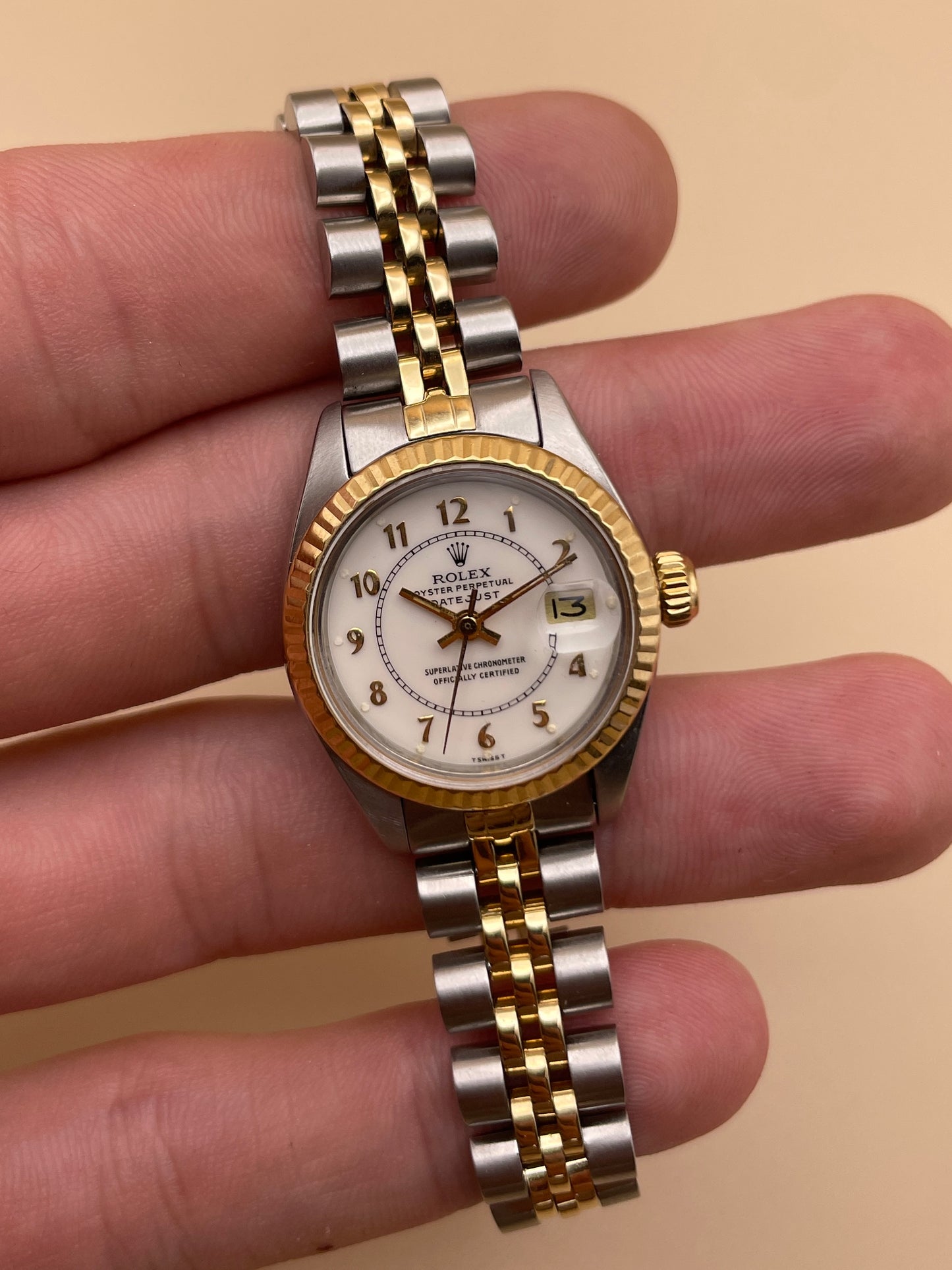 Rolex DateJust 6917 Boiler Gauge Dial