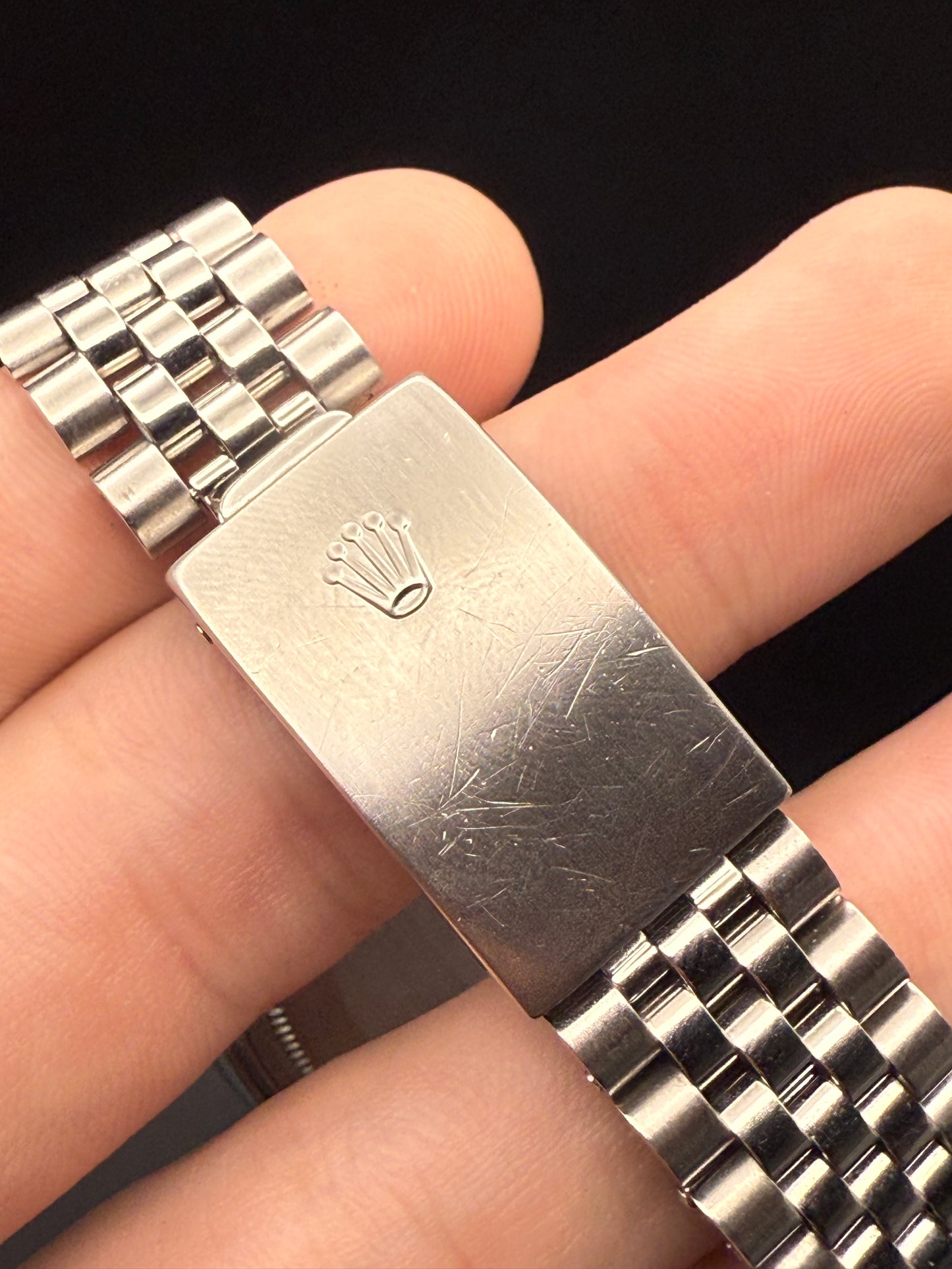 Rolex DateJust 16014 8.9M Serial Black Diamond Watch Only