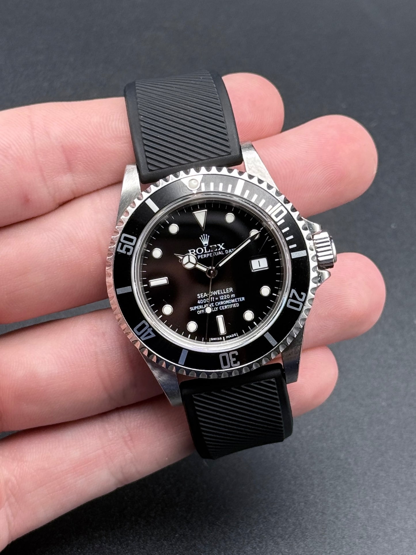 Rolex Sea Dweller 16600T D Serial Watch Only Strap