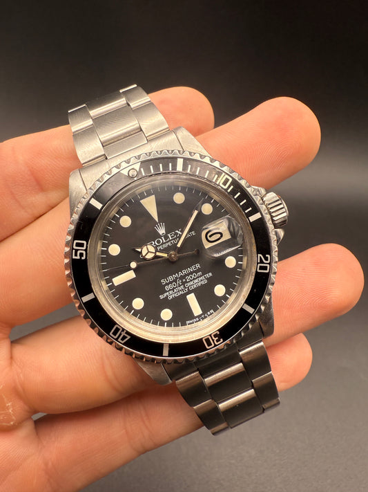 Rolex Submariner Date 1680 5.9M Serial Watch Only