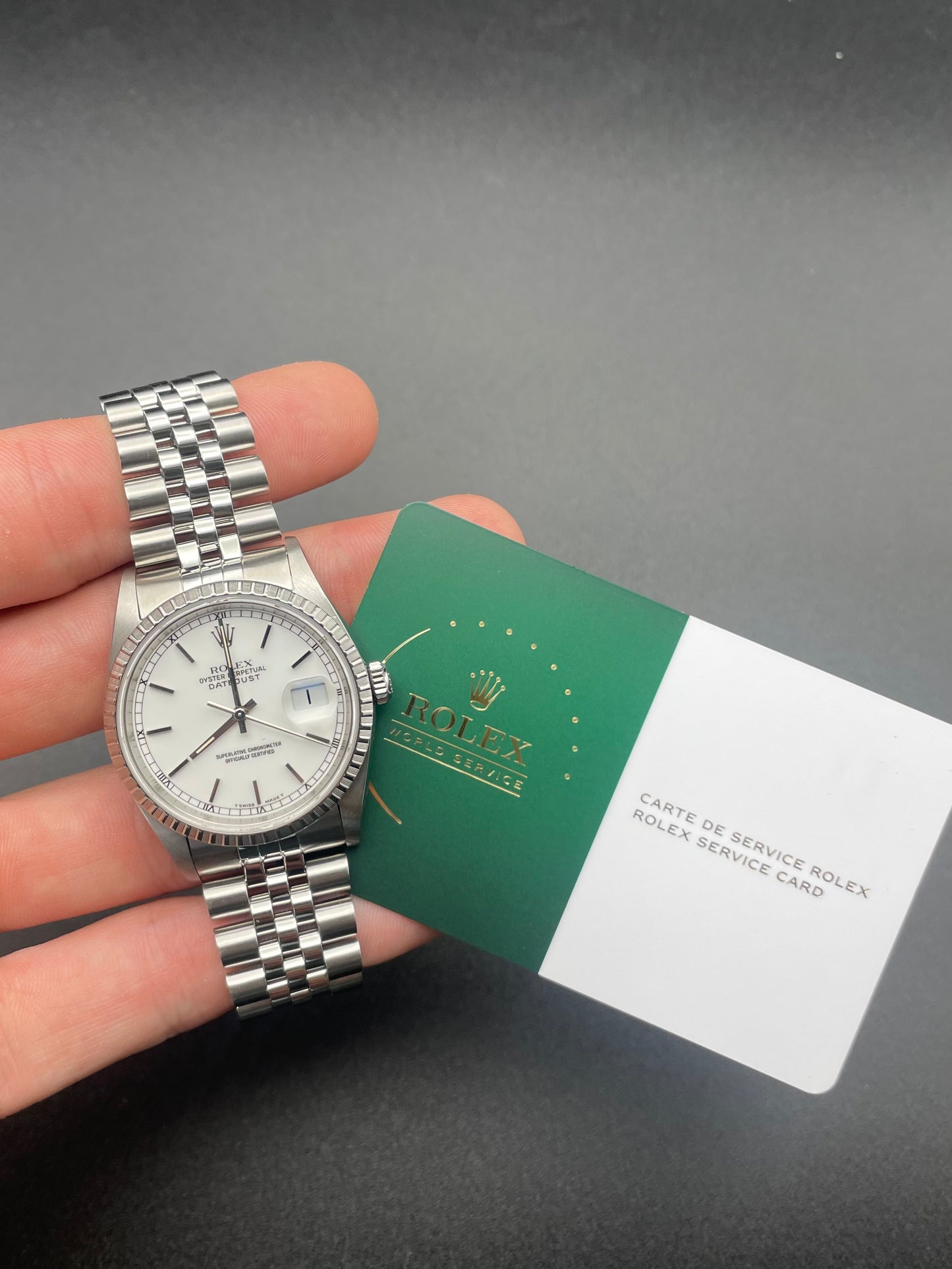 Rolex DateJust 16220