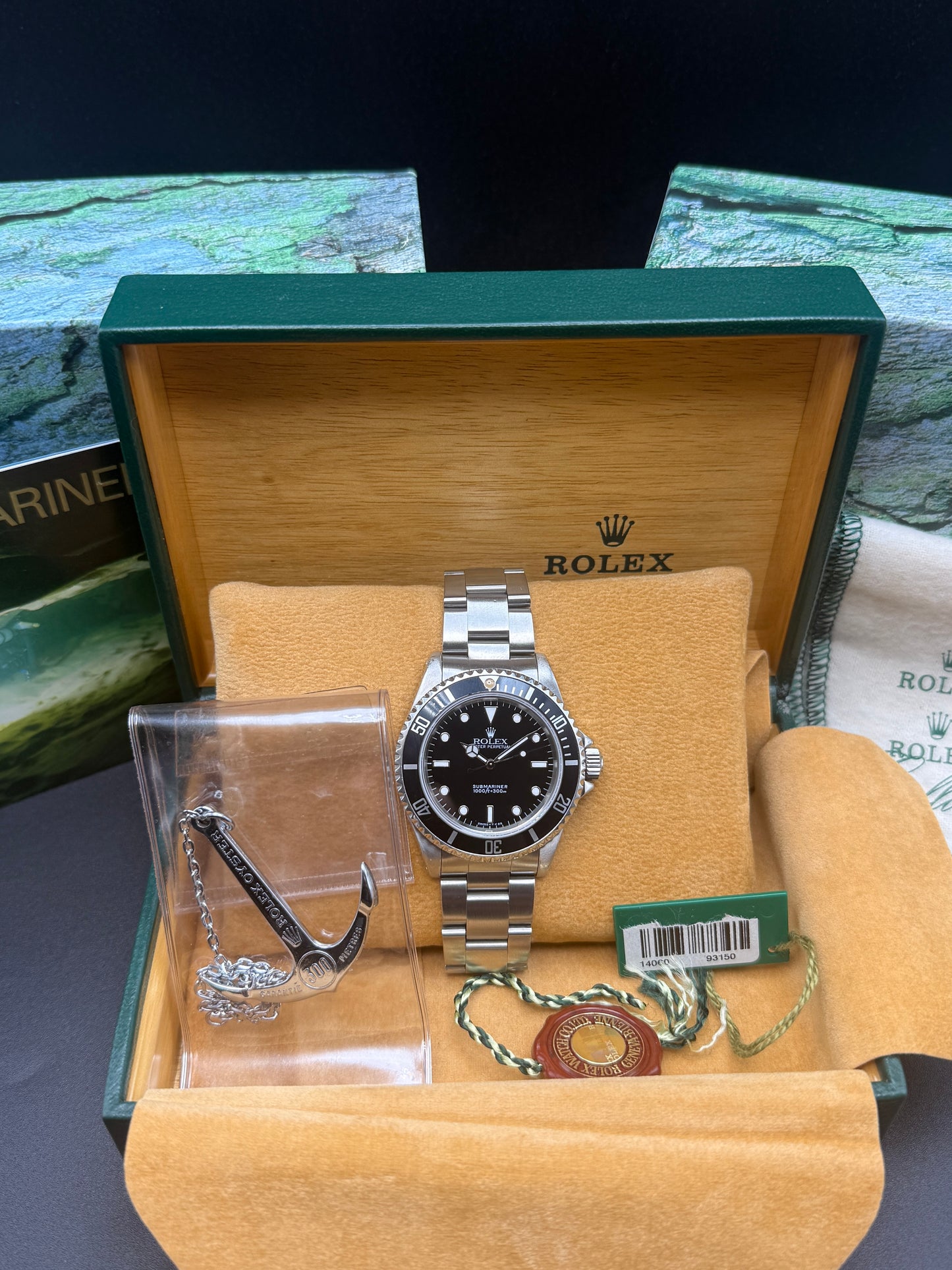 Rolex Submariner No Date 14060 T Serial Watch and Accessories