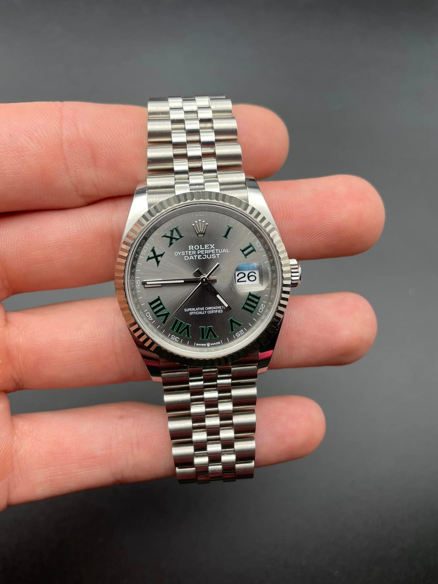Rolex DateJust 126334 Wimbledon