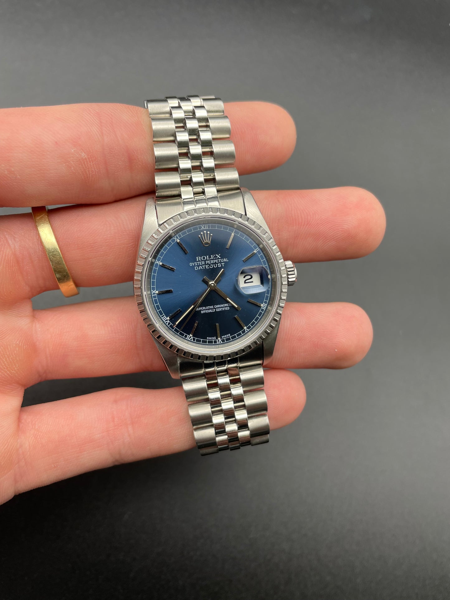Rolex DateJust 16220 Papers