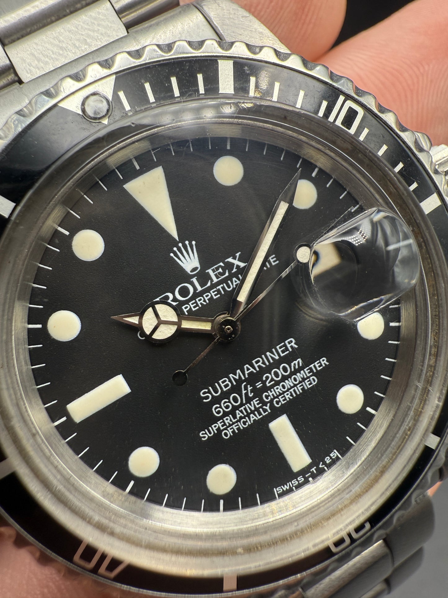 Rolex Submariner Date 1680 5.9M Serial Watch Only