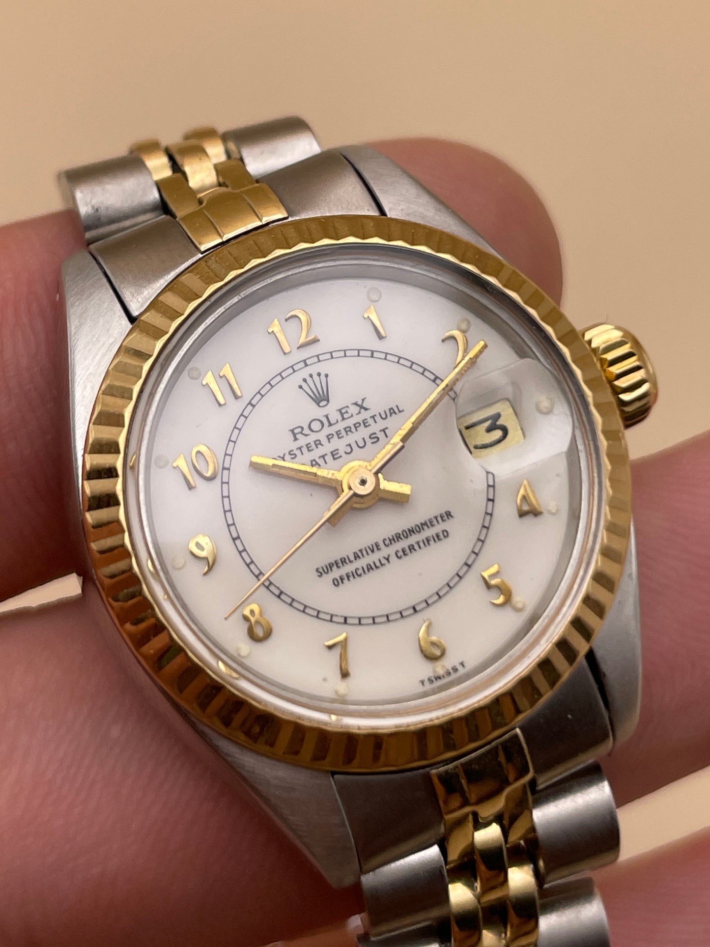 Rolex DateJust 6917 Boiler Gauge Dial