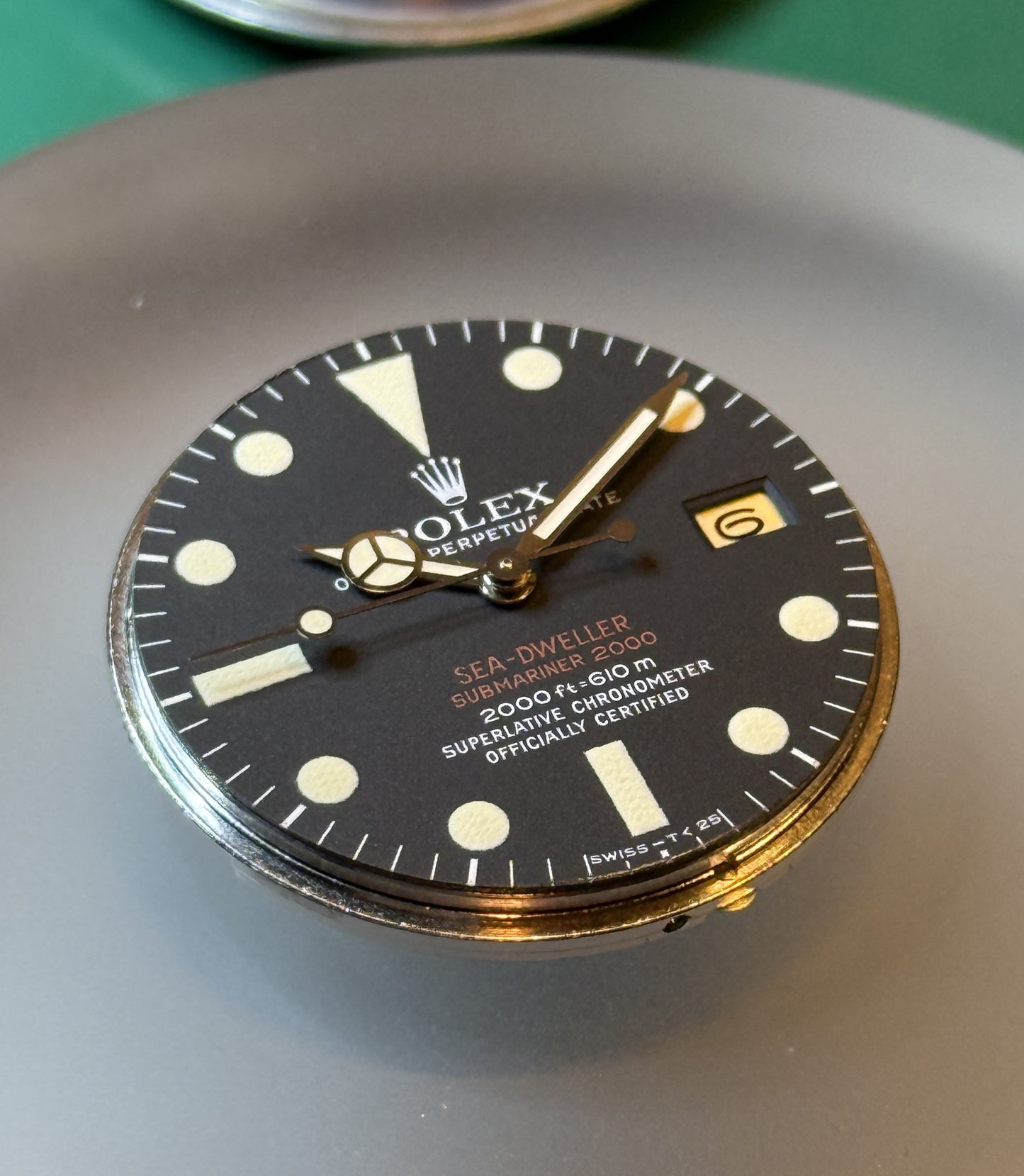Rolex Double Red Sea Dweller Mk3 3.5M Serial Box and Papers