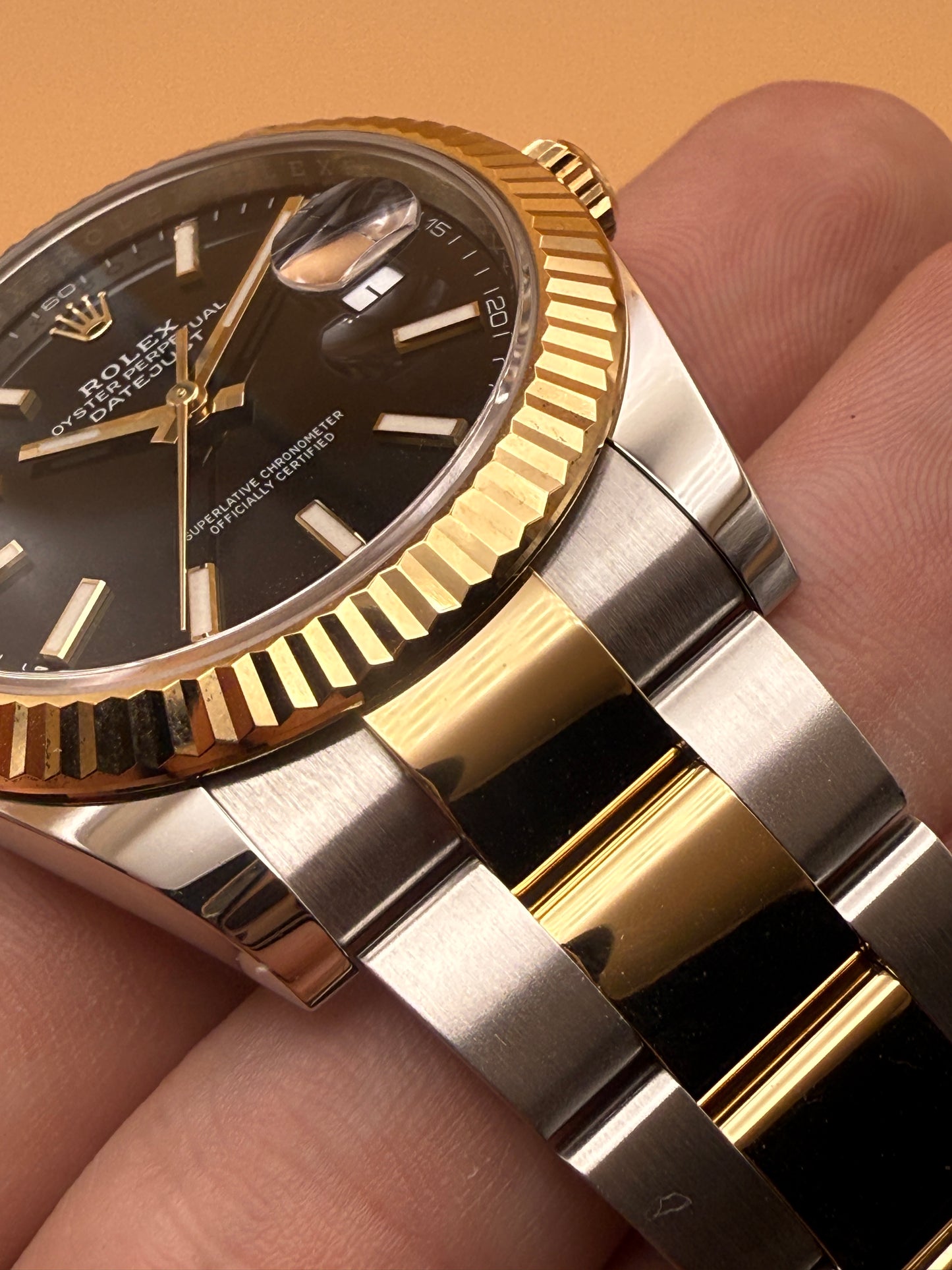 Rolex DateJust 126333 Black 2024 Box and Papers