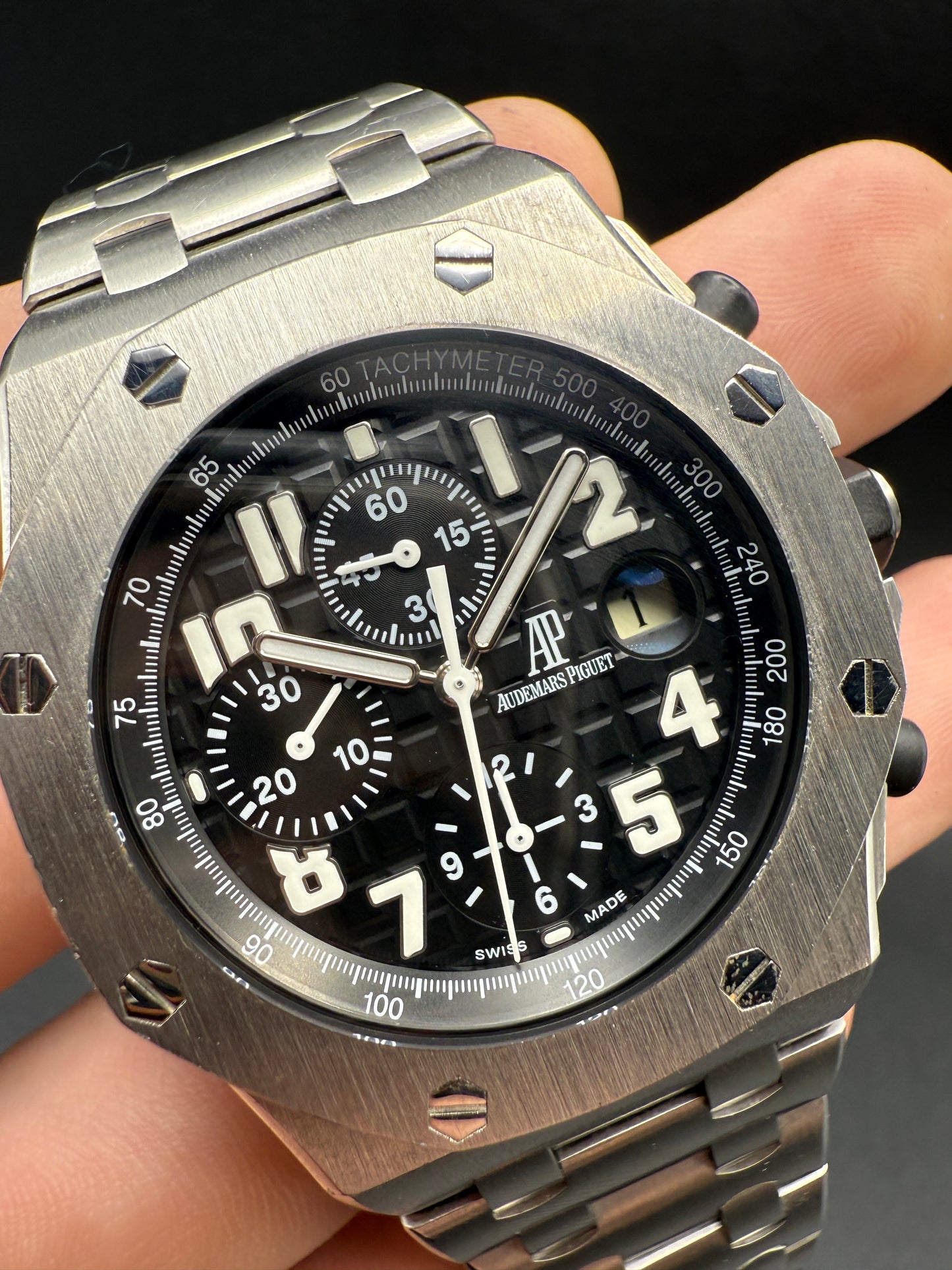 Audemars Piguet Royal Oak Off Shore 26170ST Black Dial
