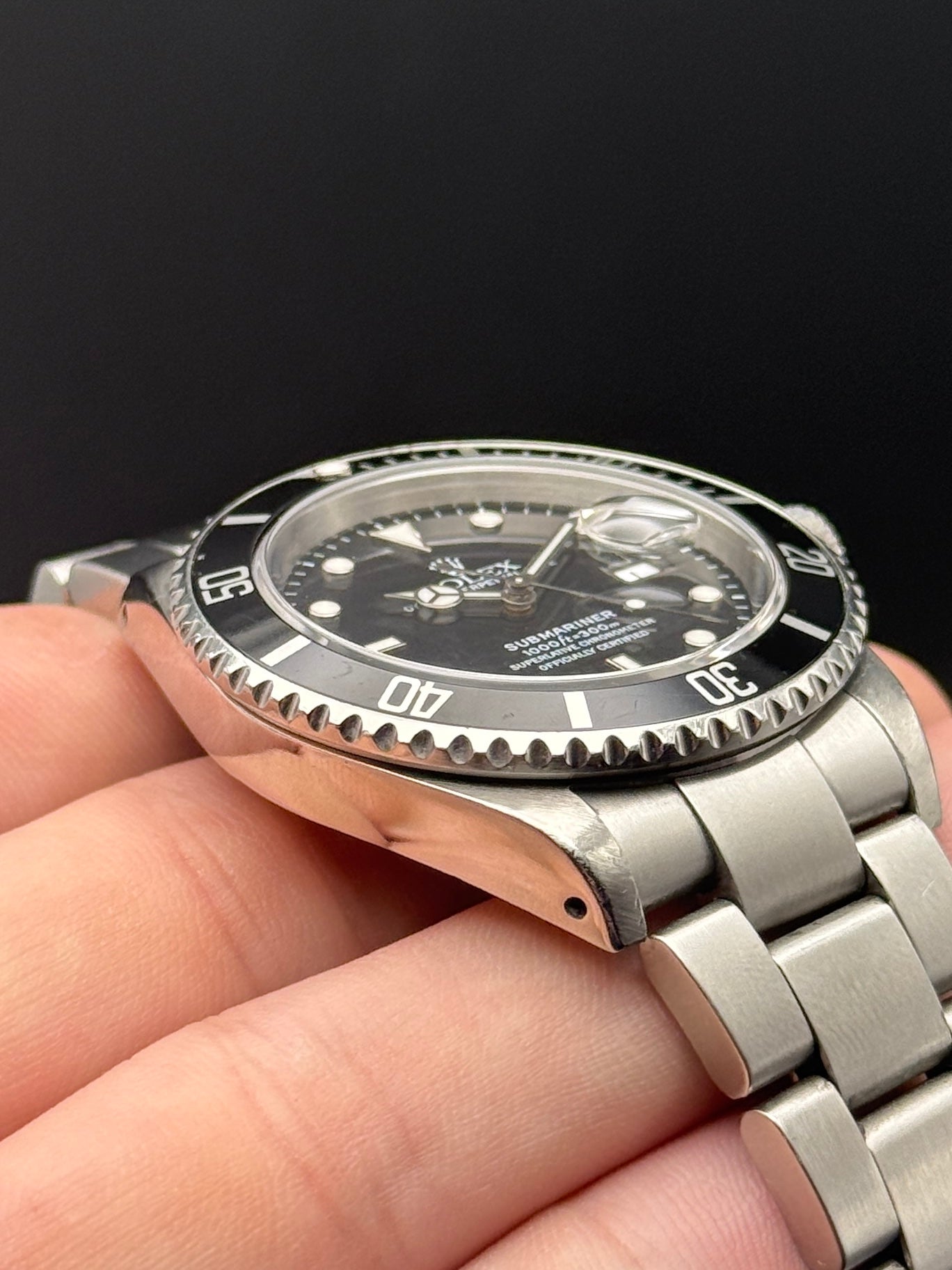 Rolex Submariner Date 16610 P Serial Box and Papers Set