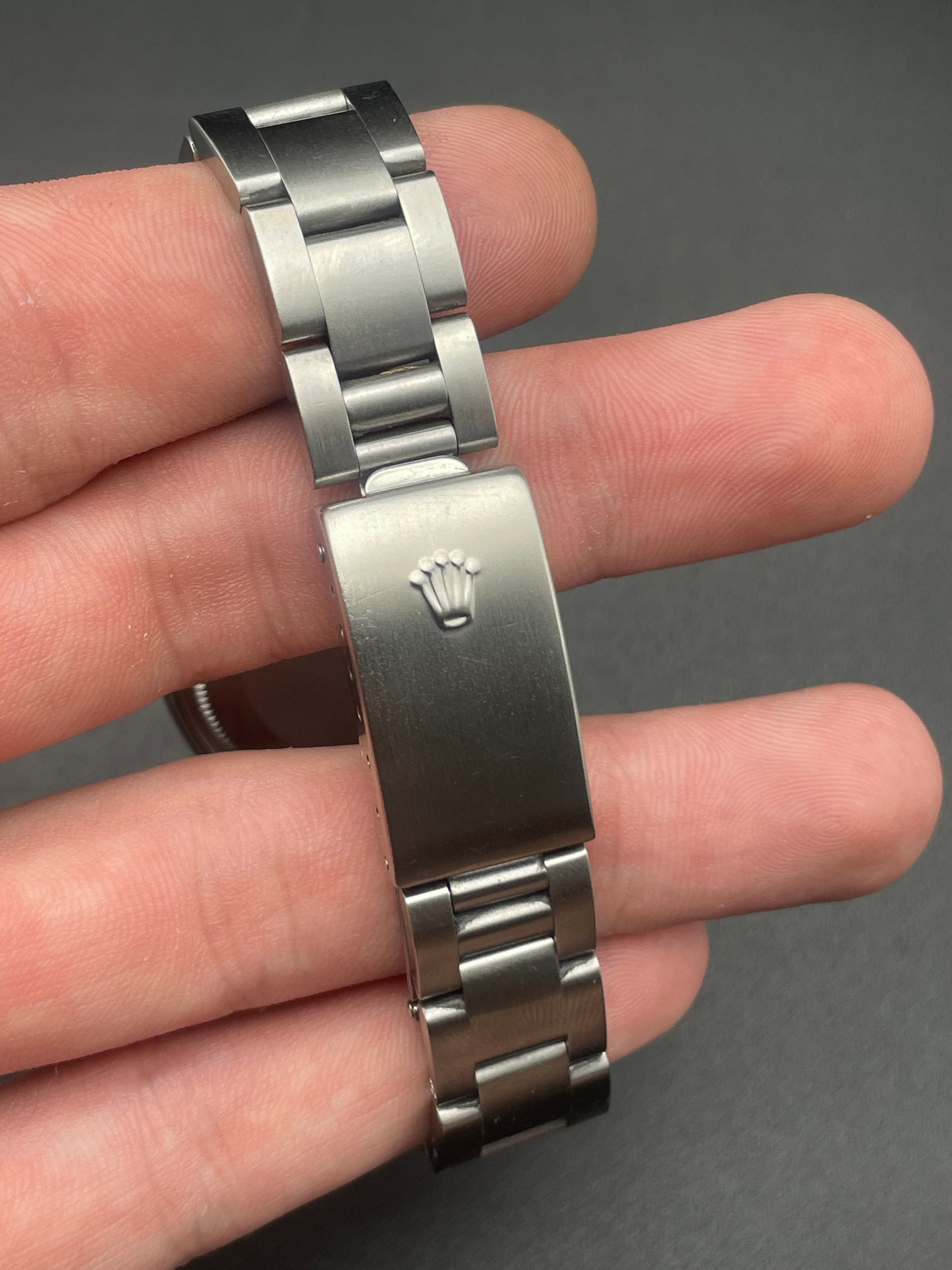 Rolex AirKing 14000 Silver Stick