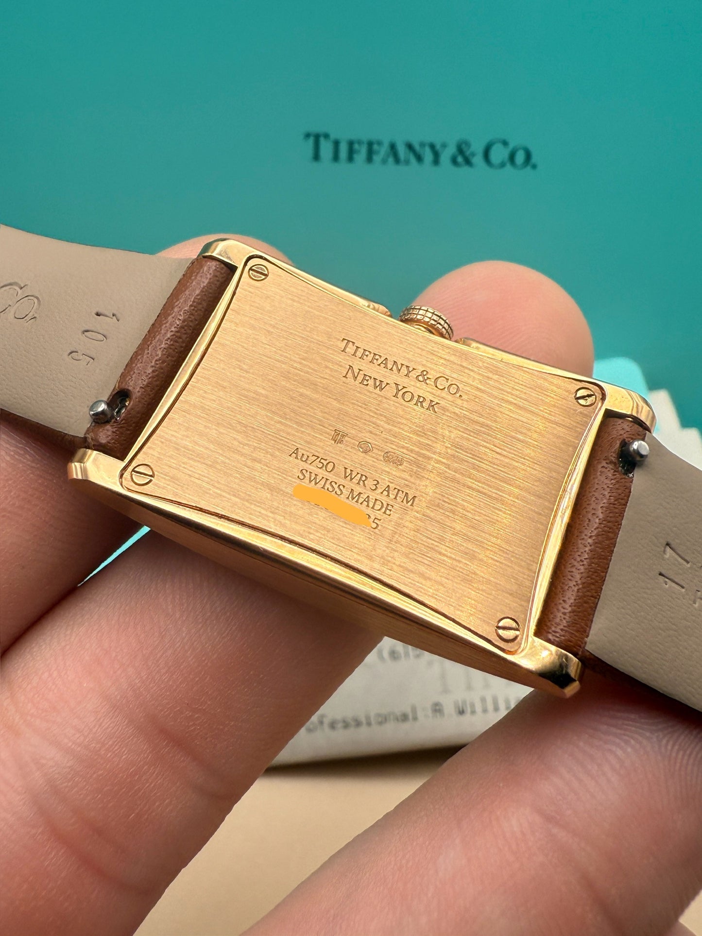 Tiffany and Co Ladies East West 2019 Box and Papers
