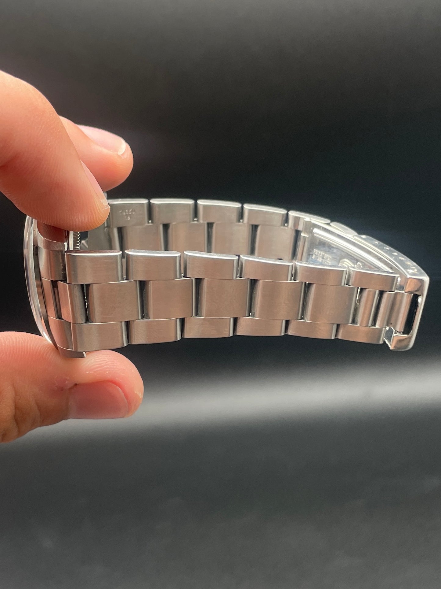 Rolex AirKing 14000 Silver Stick