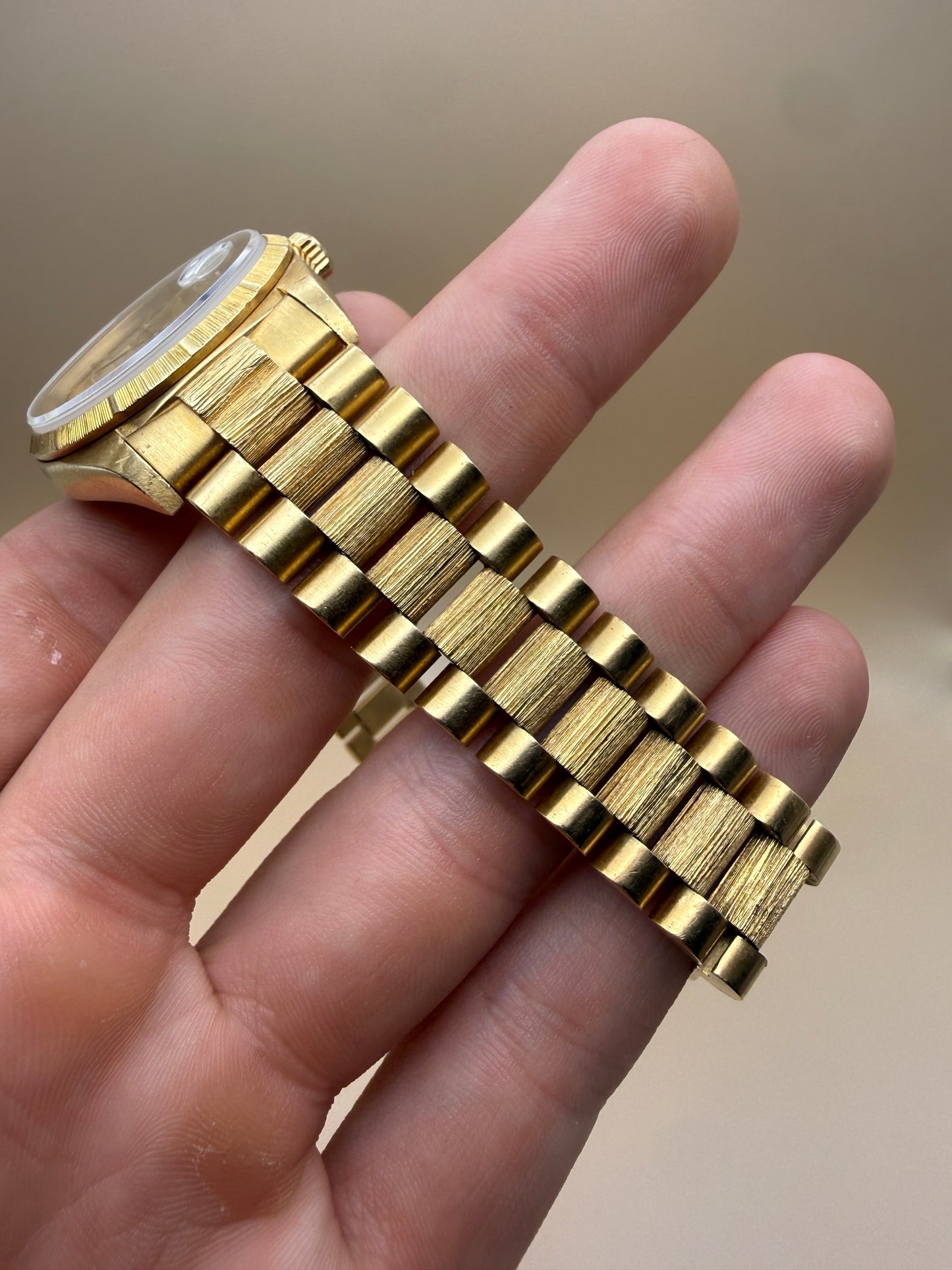 Rolex Day Date 18248 Champagne E Serial Watch Only