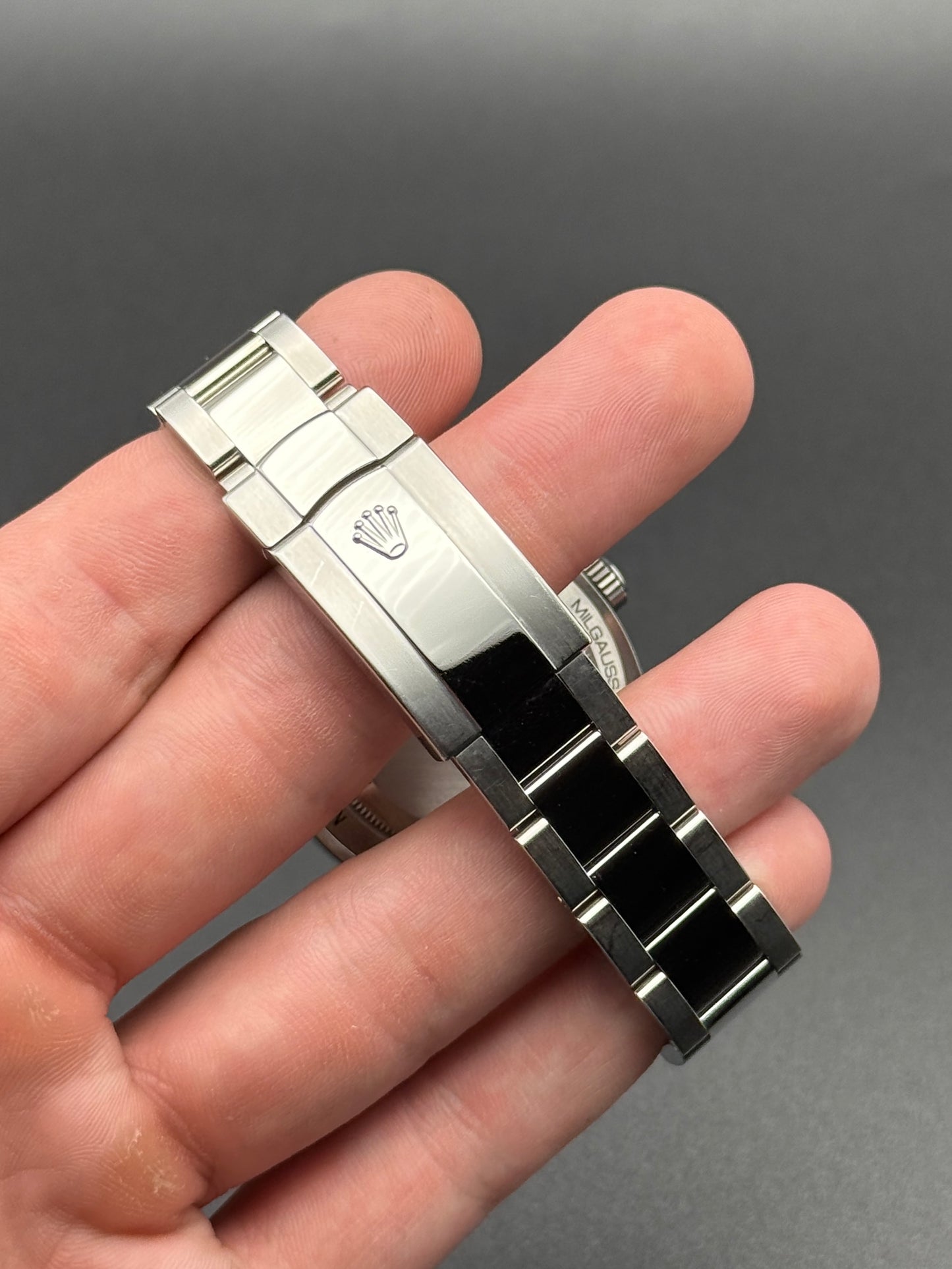 Rolex Milgauss 116400GV Black Dial Watch Only
