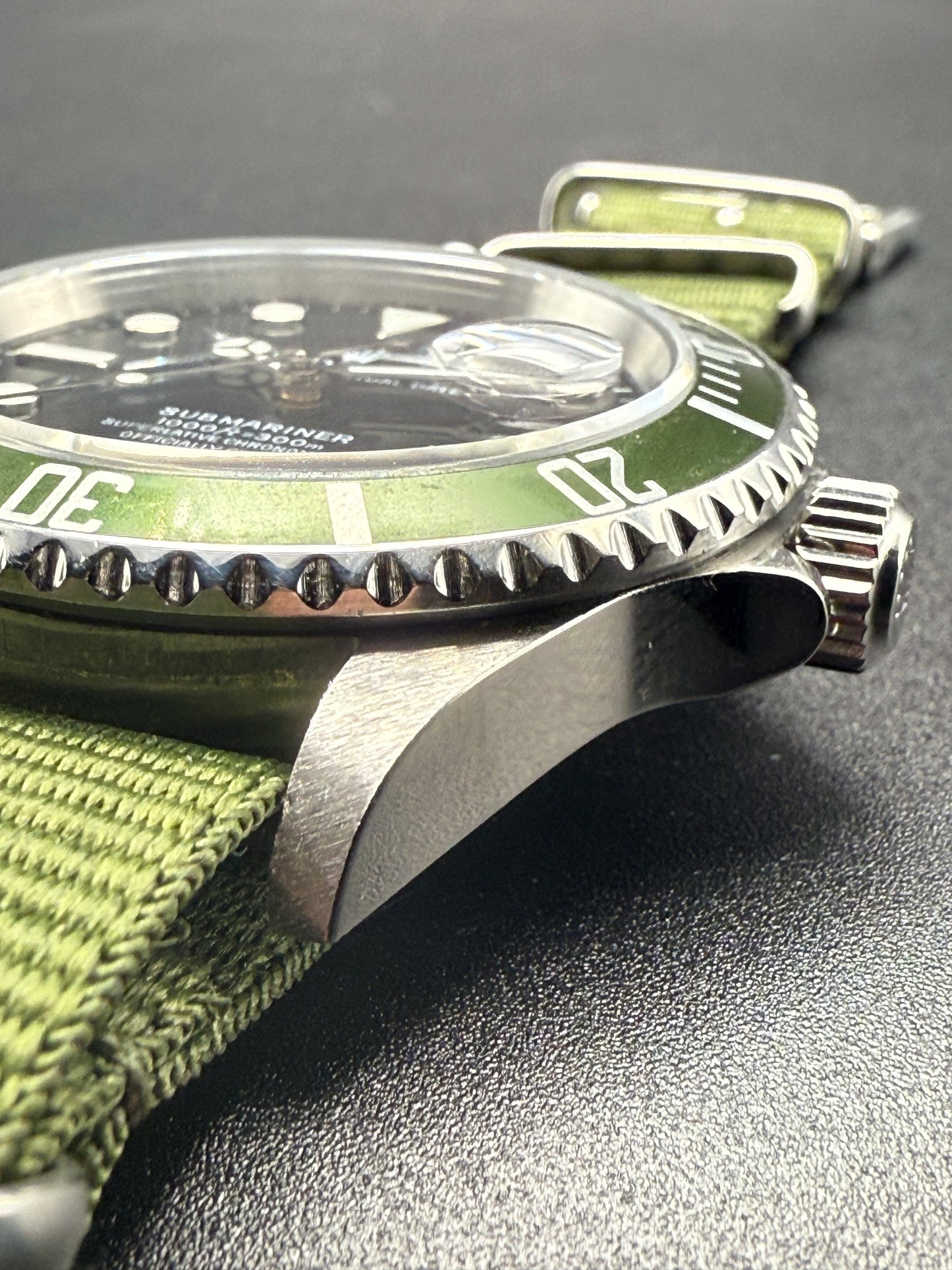 Rolex Submariner Date 16610LV "Kermit" F Serial Watch Only