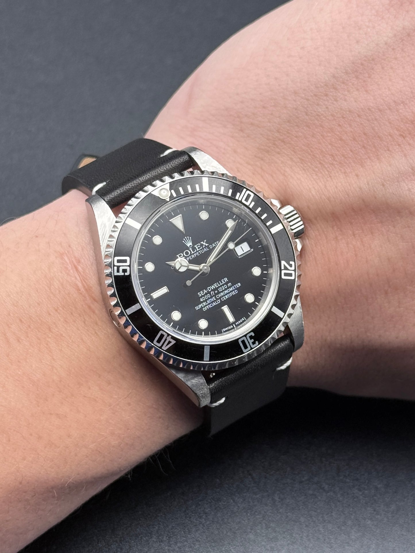 Rolex Sea Dweller 16600T D Serial Watch Only Strap
