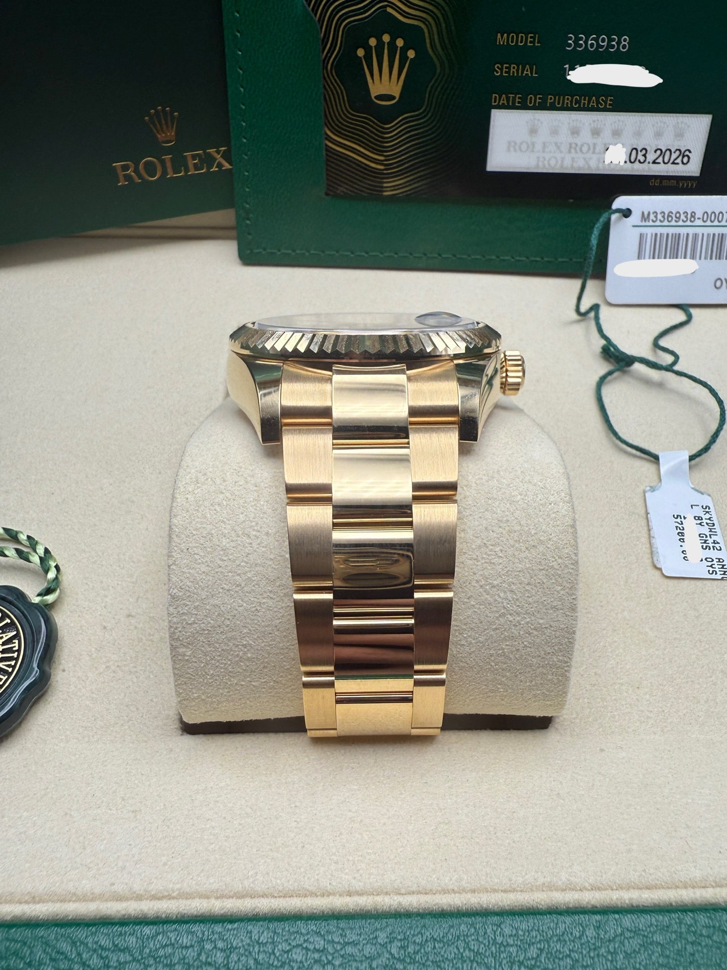 Rolex Sky-Dweller 336938 Green Dial 2026 Full Set