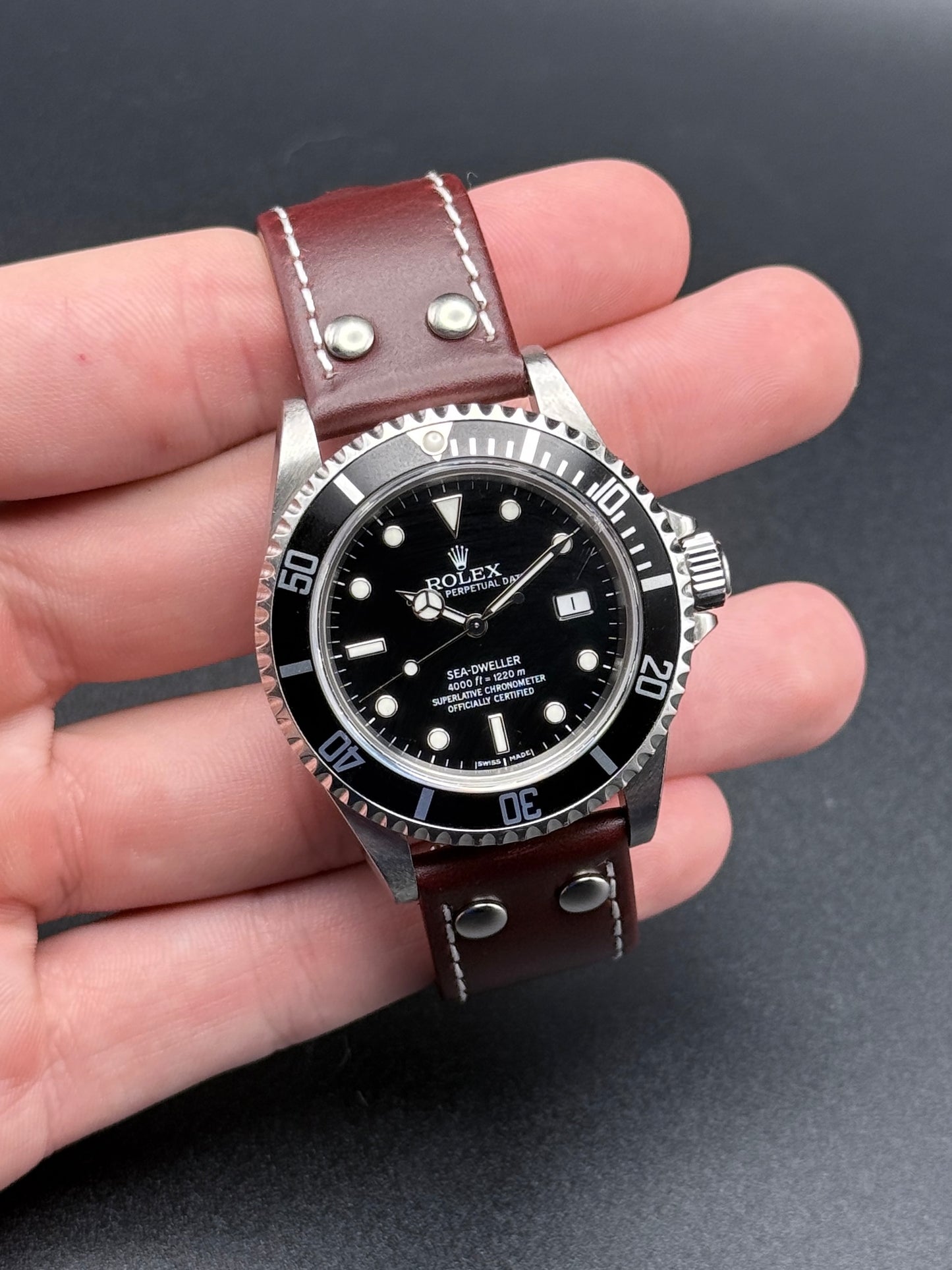 Rolex Sea Dweller 16600T D Serial Watch Only Strap