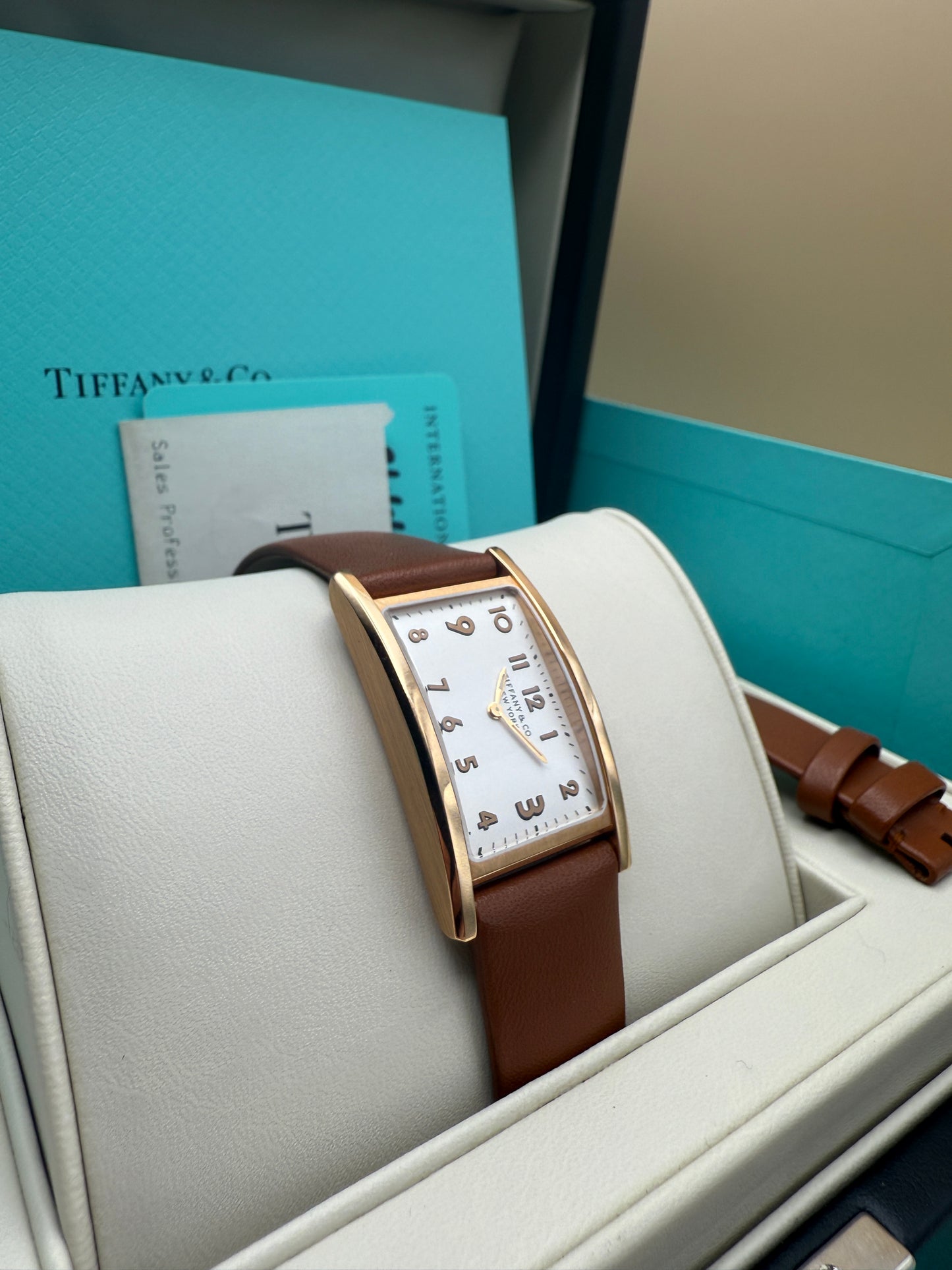 Tiffany and Co Ladies East West 2019 Box and Papers